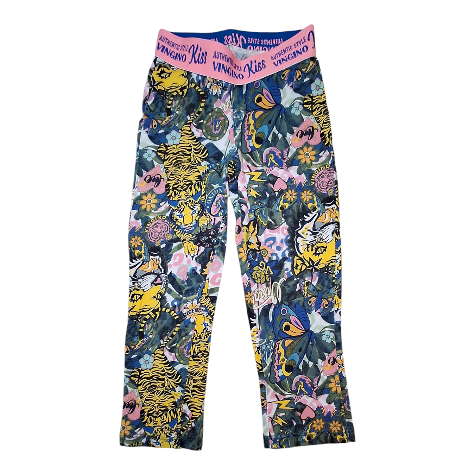 Jungle leggings elastische band - 4Y