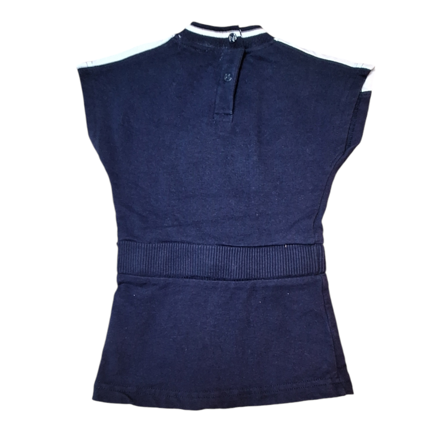 Sweatjurk met elastiek in de taille - 74CM