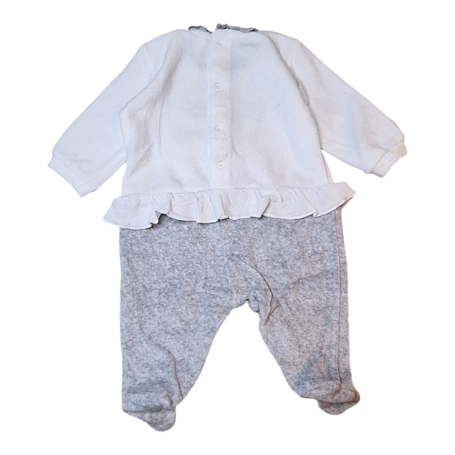 Velours jumpsuitpyjama Sono una principessa - 1M