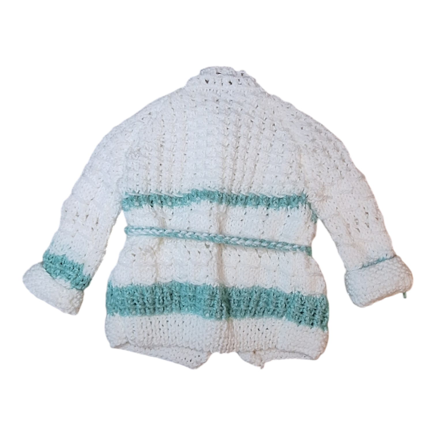 Gebreid vest & basque muts - 1/2M