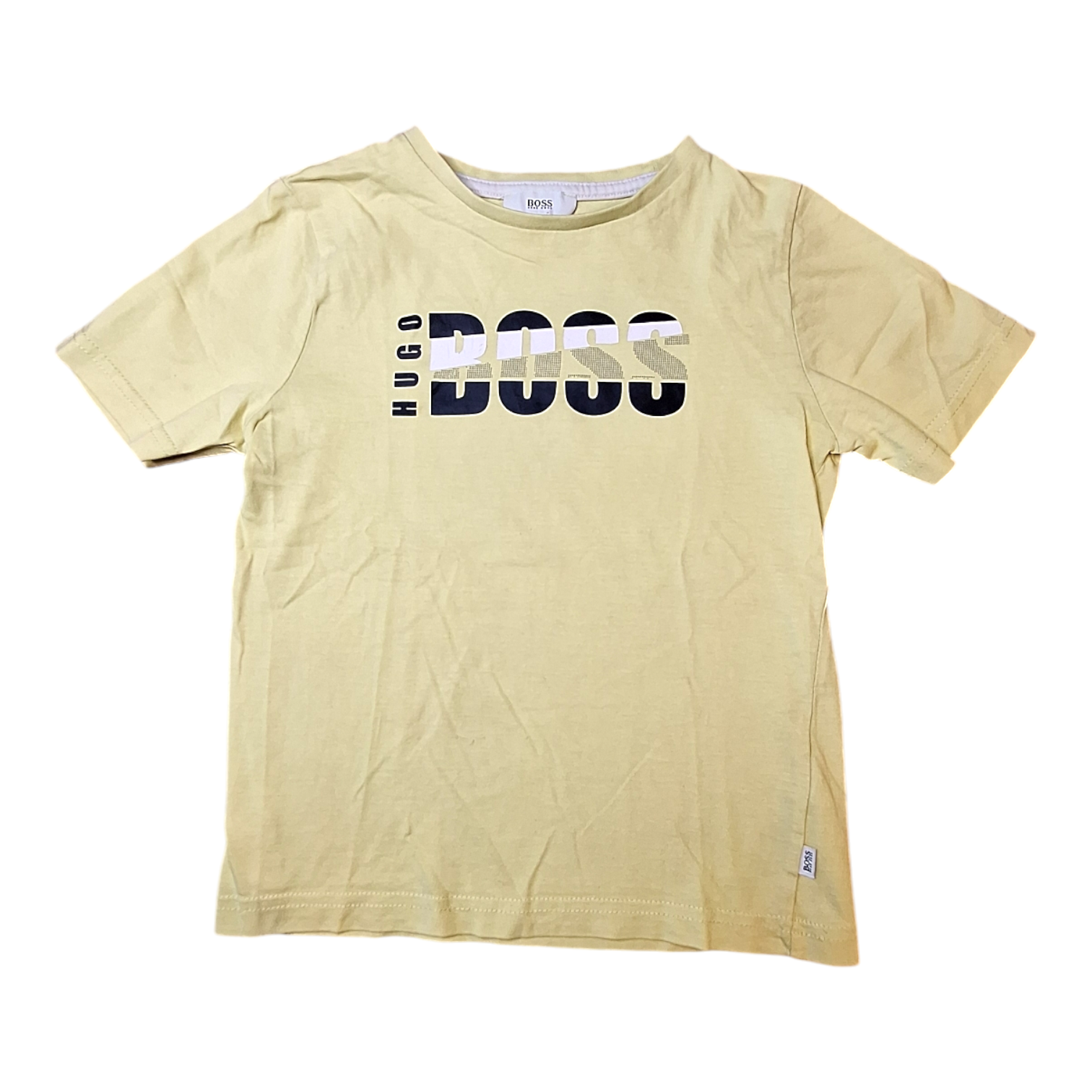 T-shirt logo zwart - 5Y
