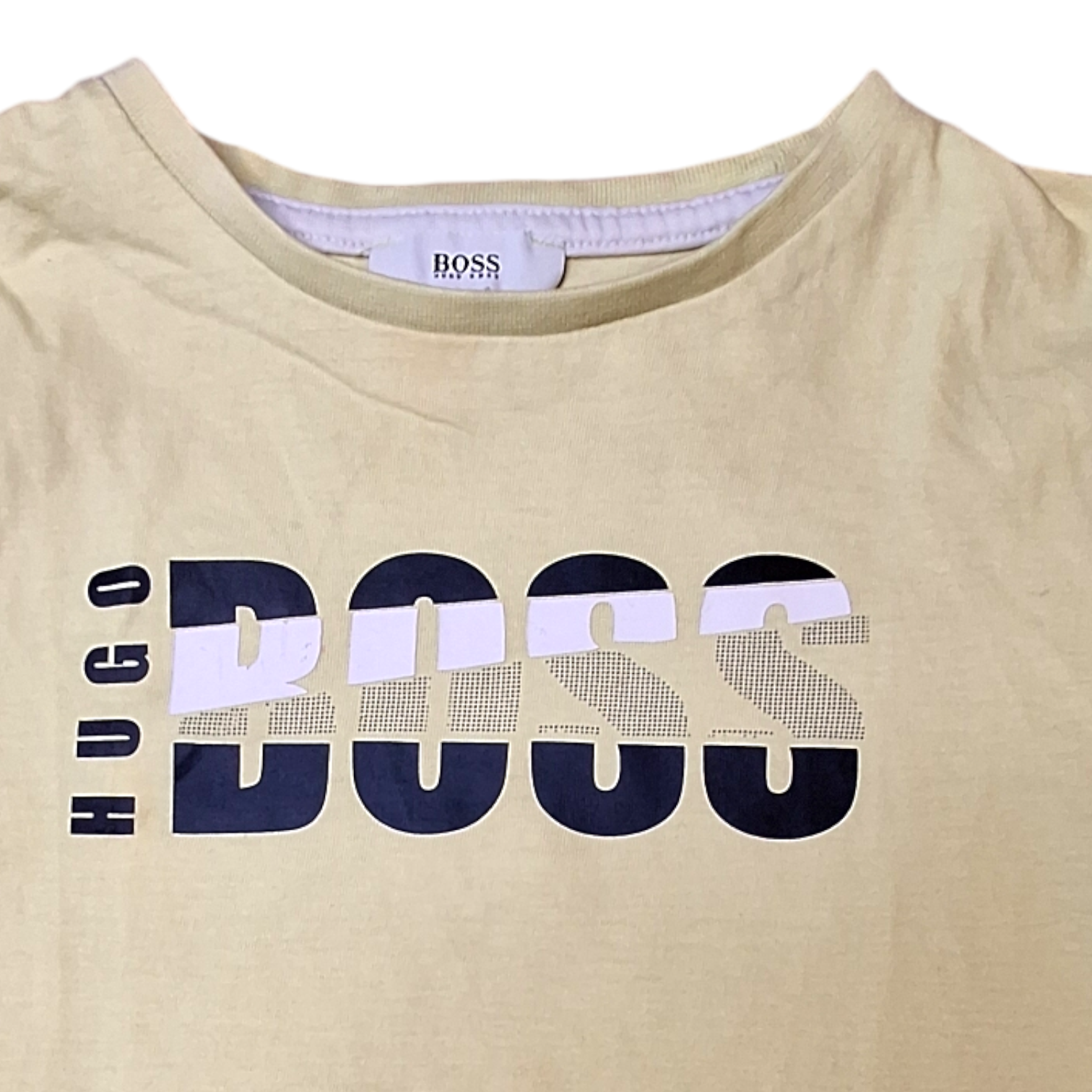 T-shirt logo zwart - 5Y