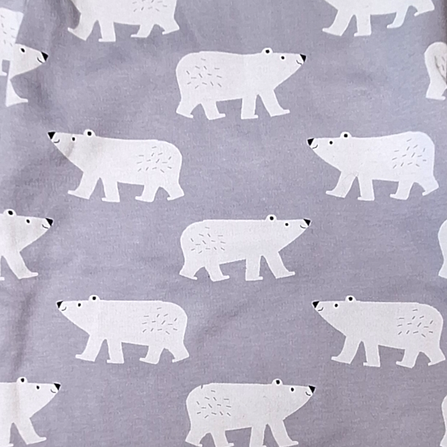 Set lange mouwen & broek pyjama witte beren - 92CM