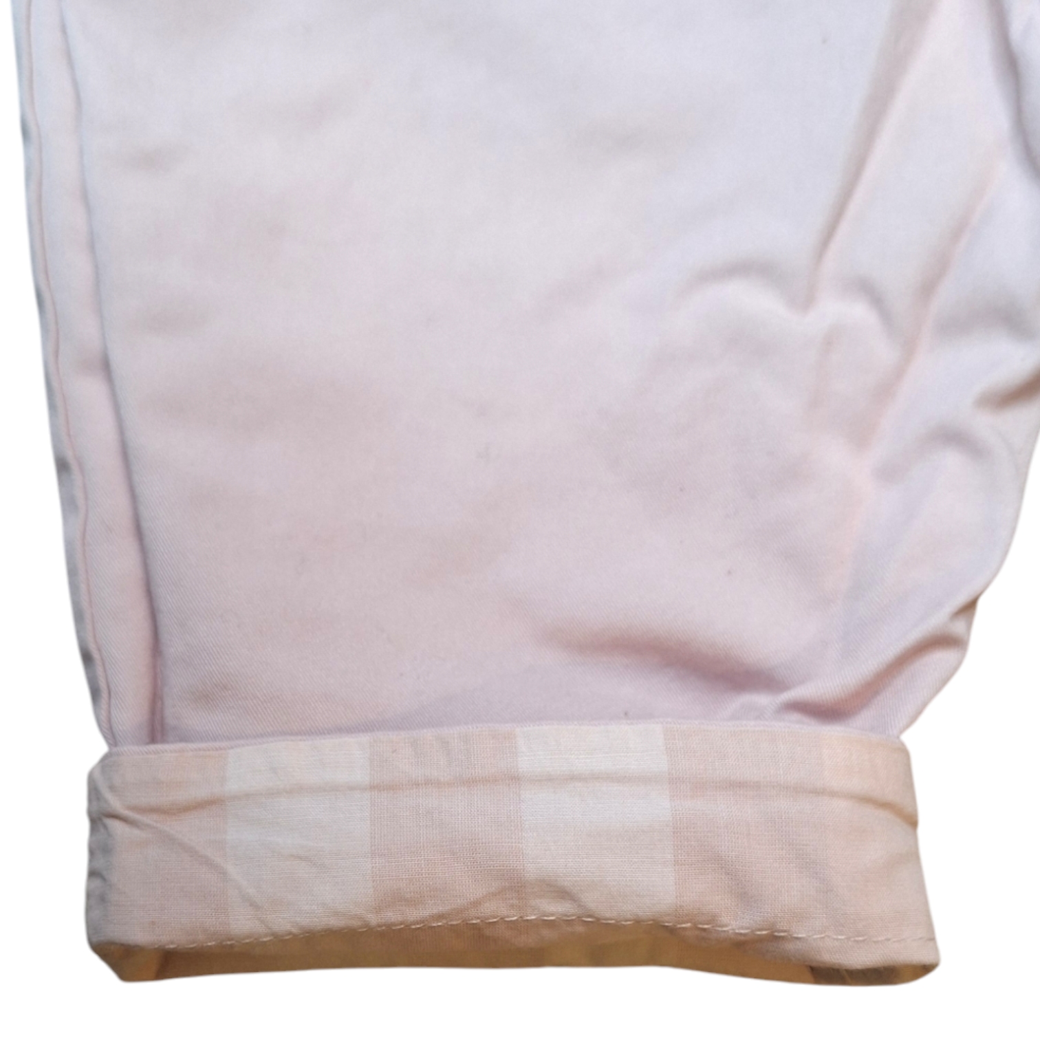 Pants double face pink check - 6M