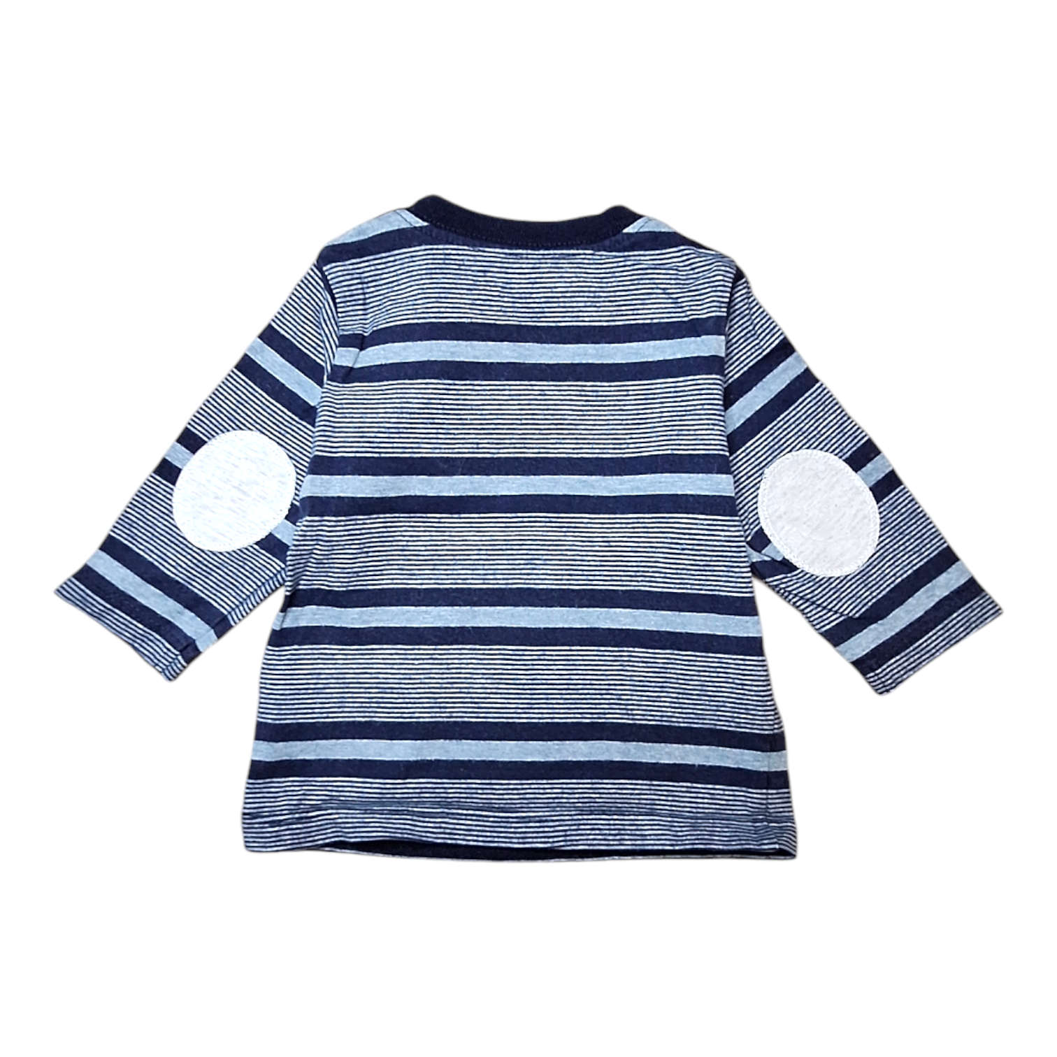 Long sleeves striped shirt blue - 60CM