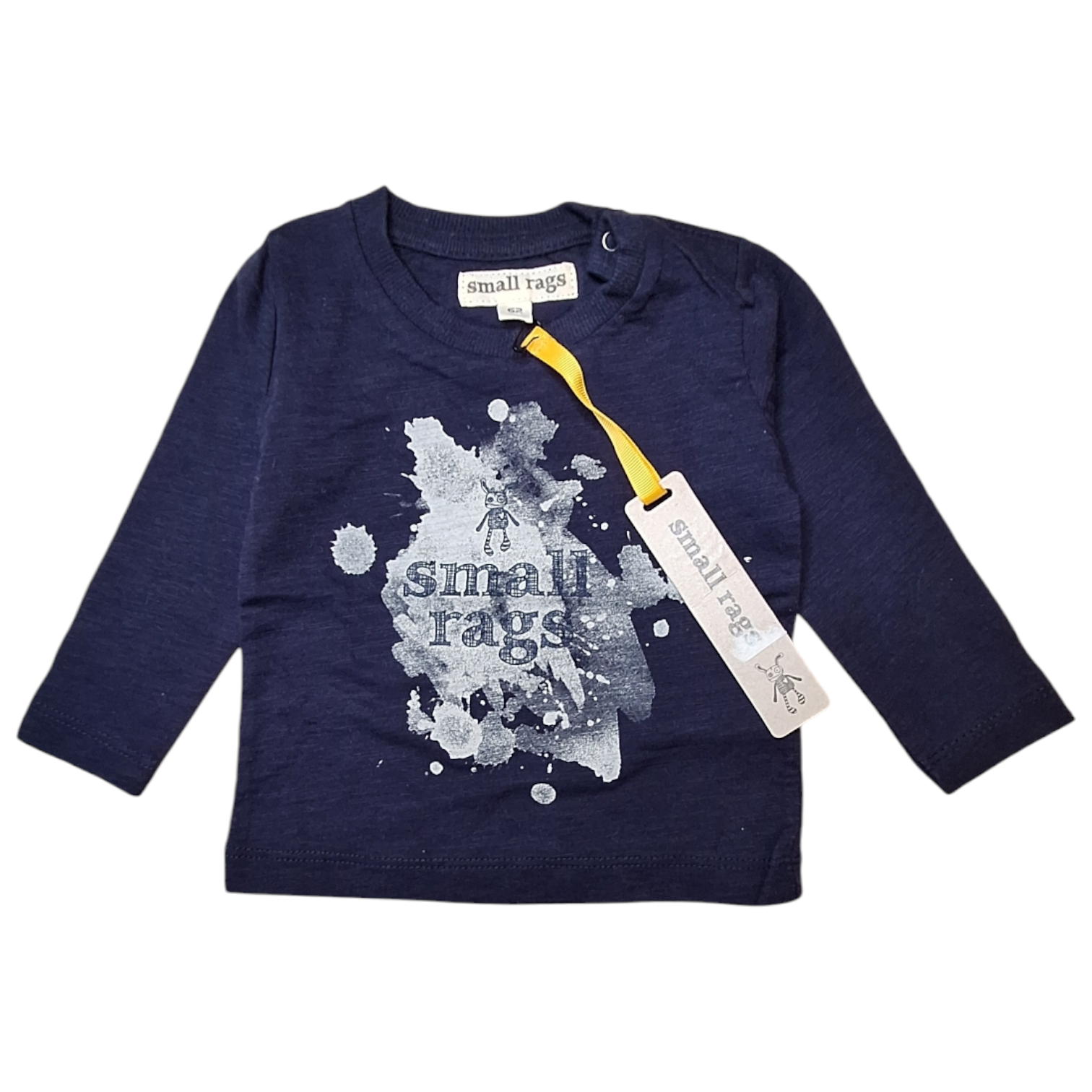 Shirt met lange mouwen en logo - 62CM - 68CM