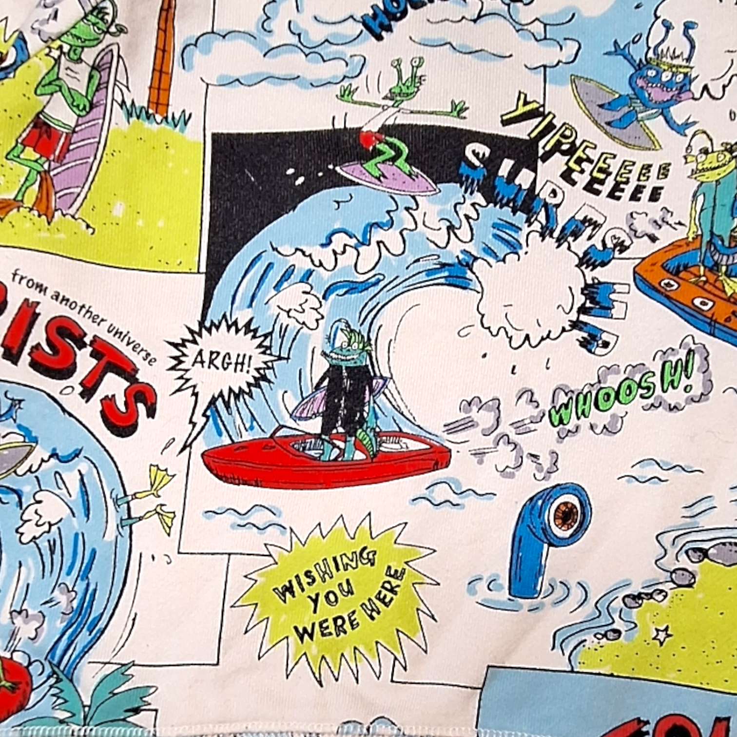Sweater with aliens comix - 24M