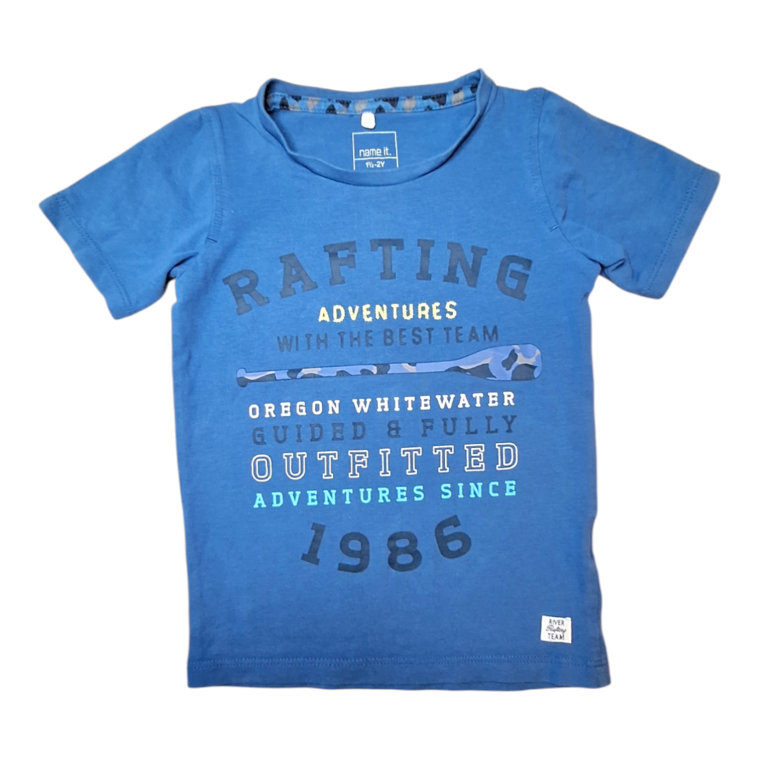 T-shirt Rafting avontuur - 92CM