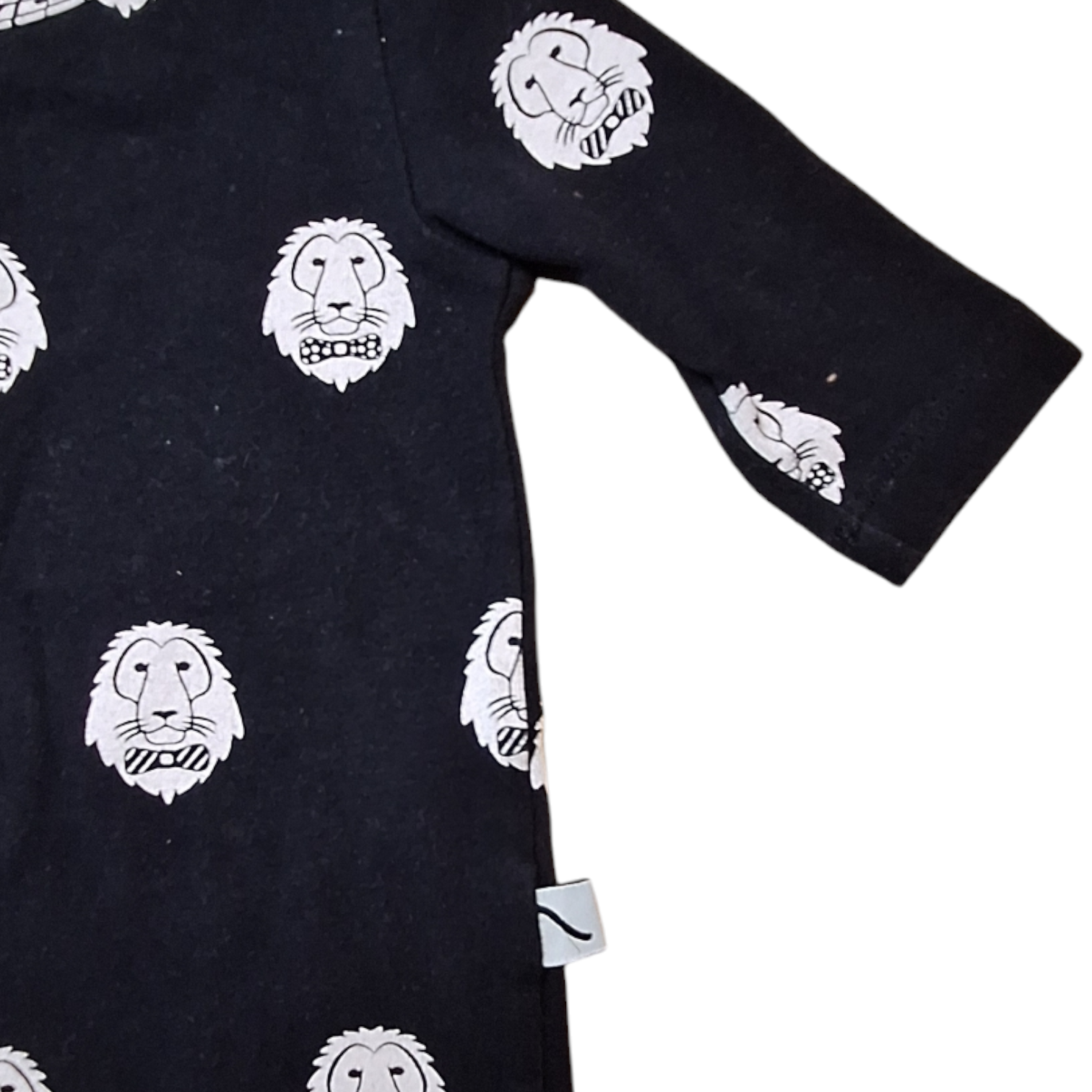 Shirt met lange mouwen en leeuwen - 74/80CM