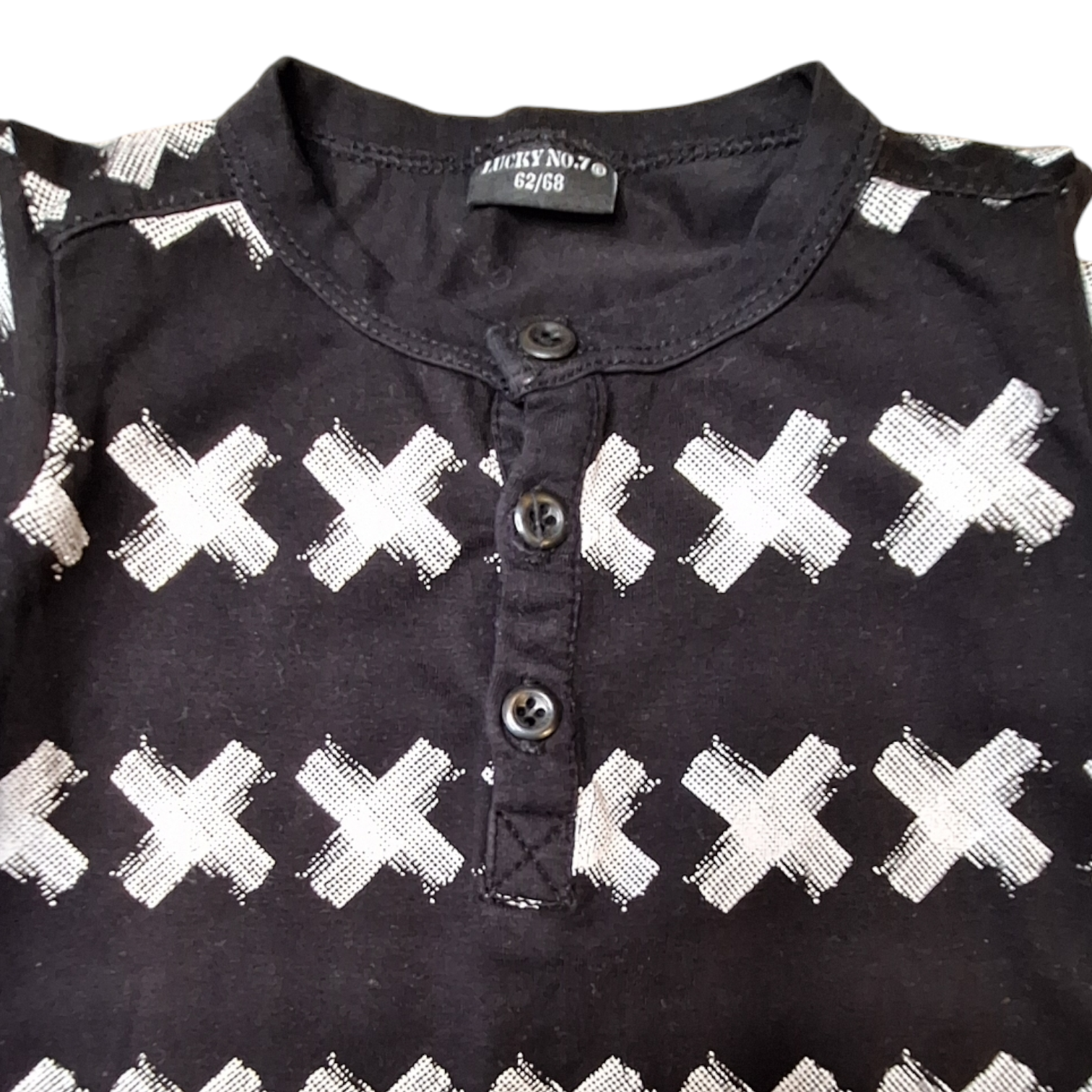 Onesie met XXX - 62/68CM