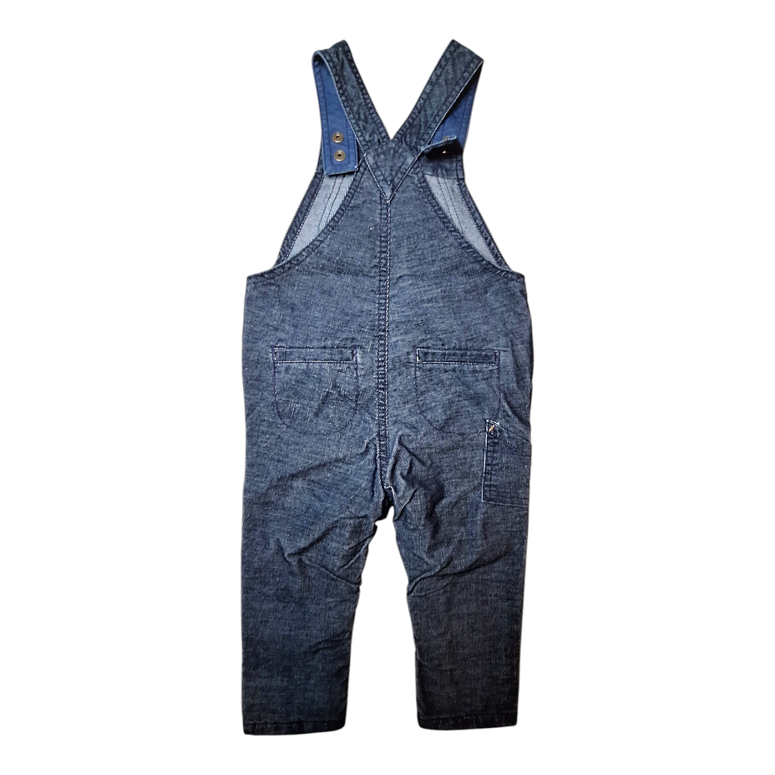 Overall van corduroy met kleine ribbels - 80CM