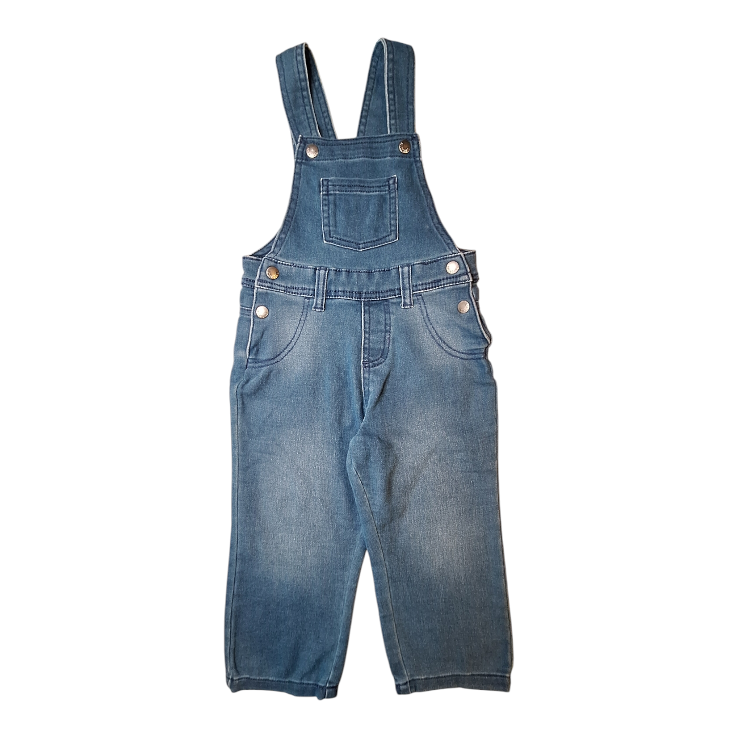Denim overalls with pockets - 92CM