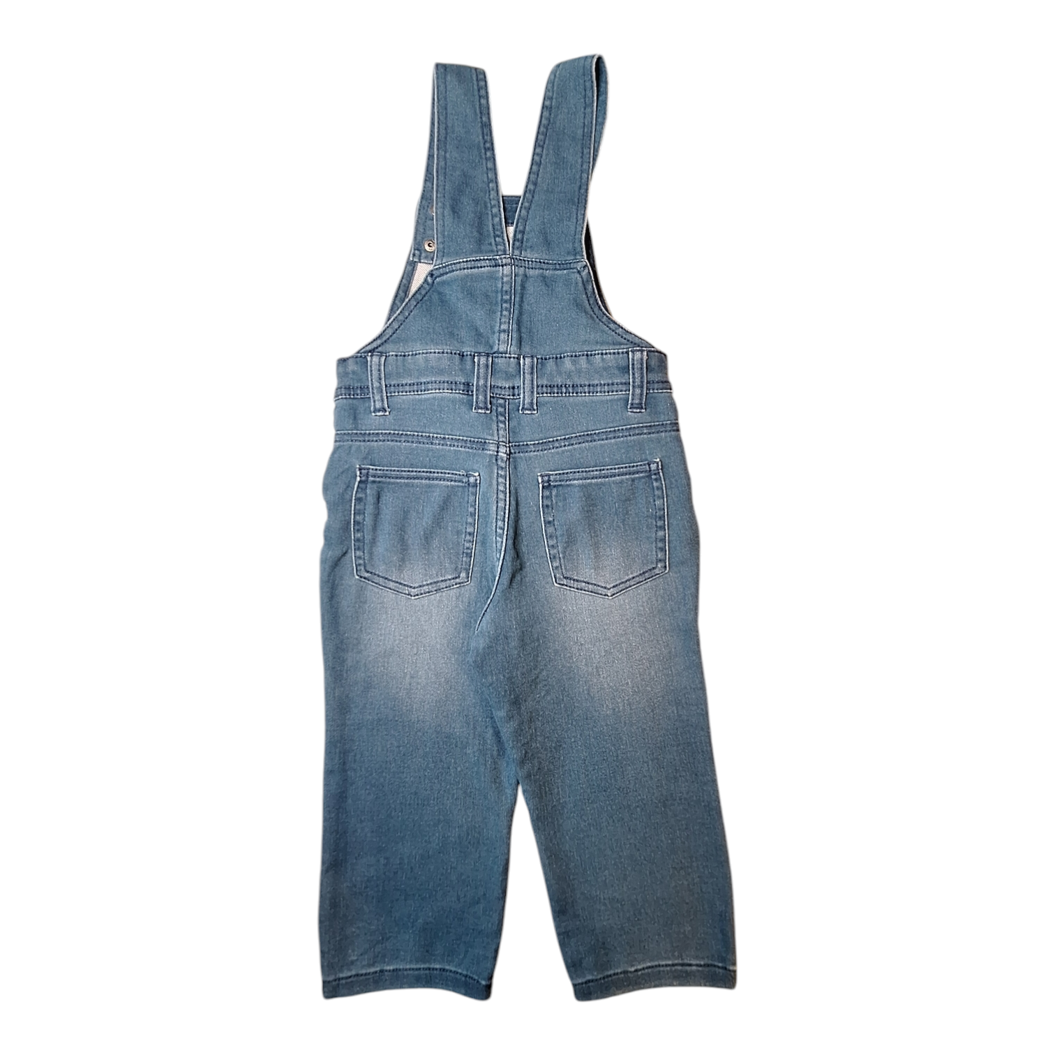 Denim overalls with pockets - 92CM