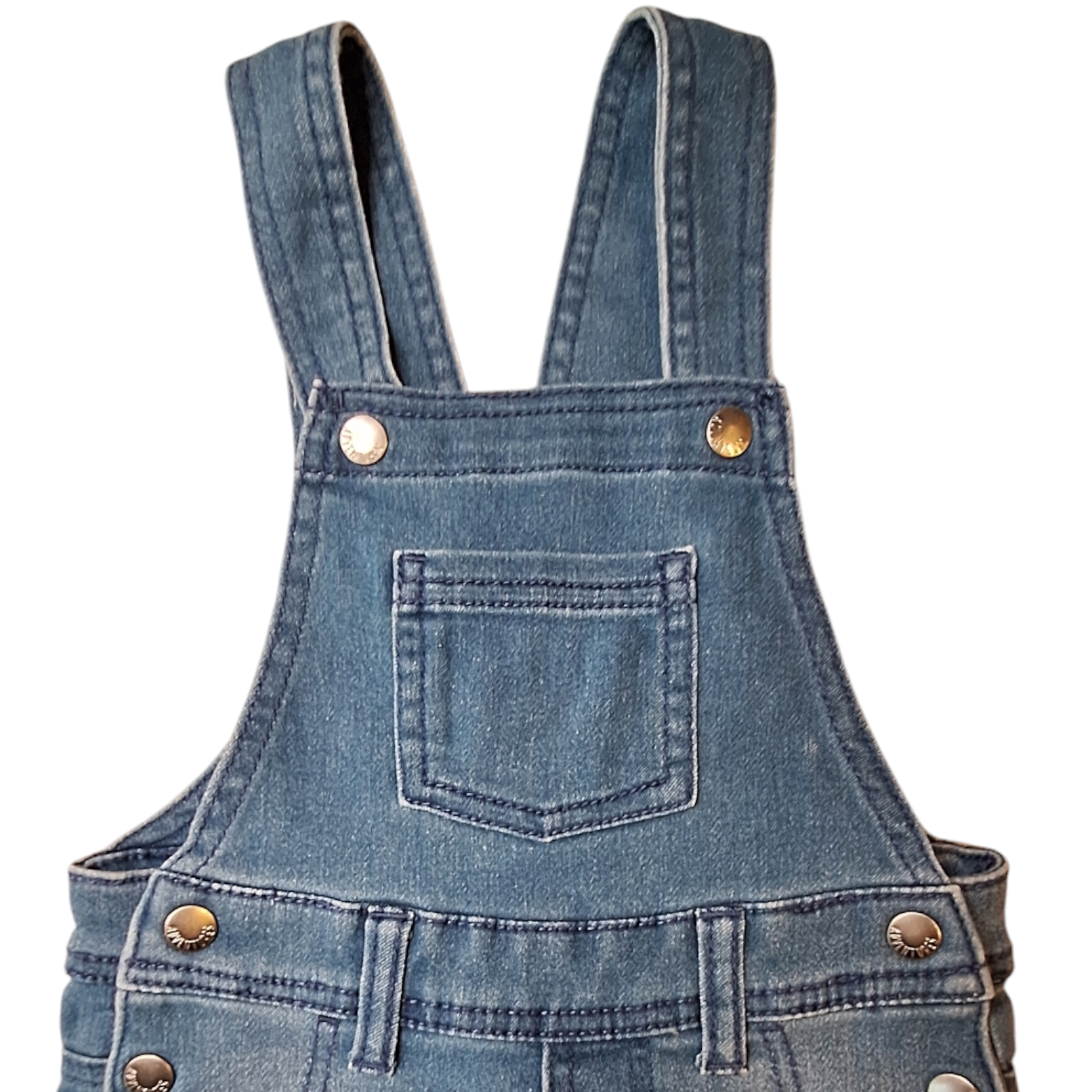 Denim overalls with pockets - 92CM