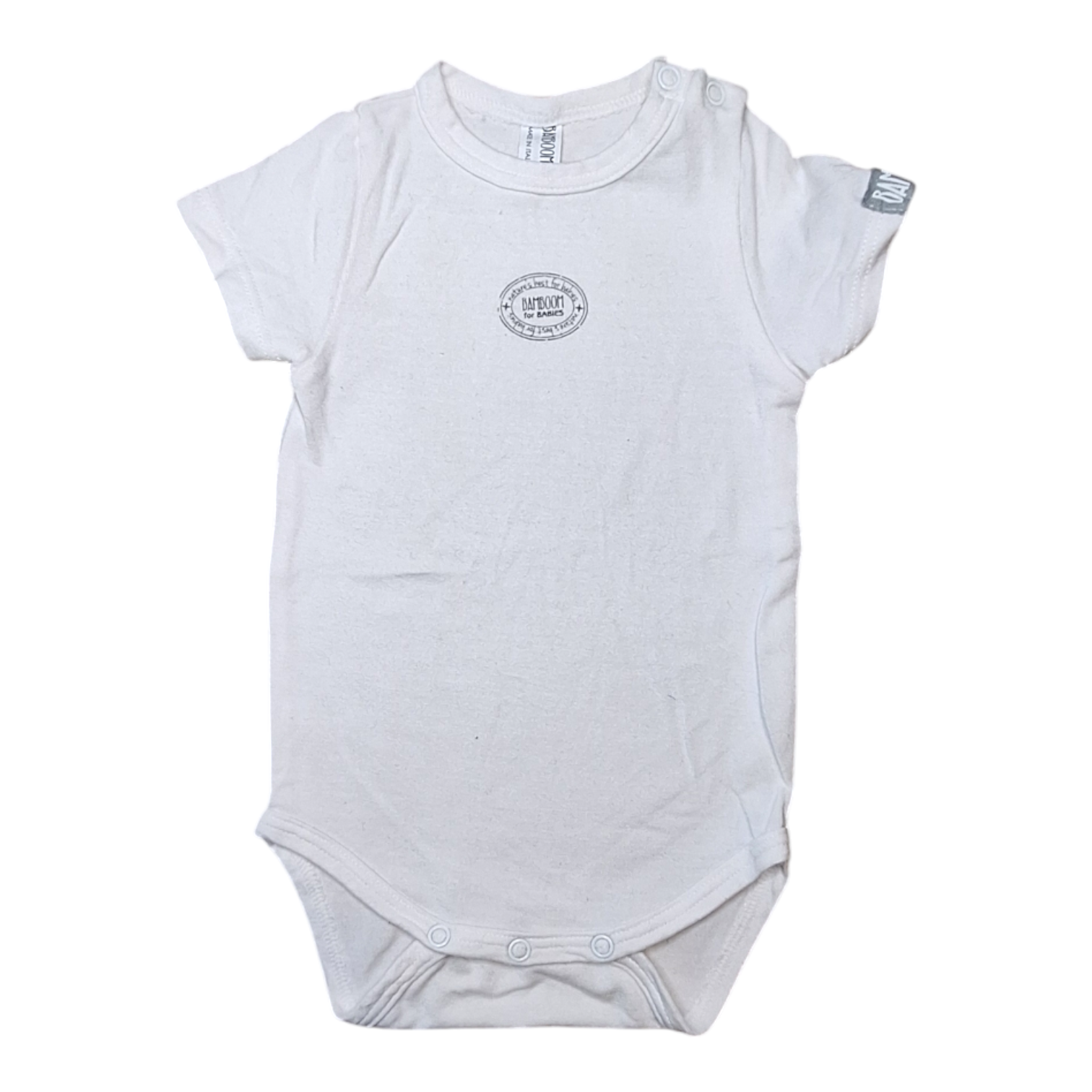 Bamboe spandex babyrompertje - 6M