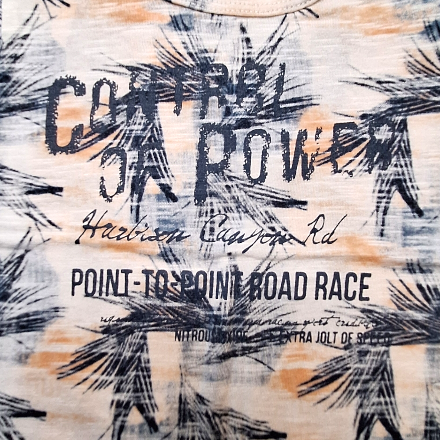T-shirt CONTROLE VAN DE MACHT - 62CM