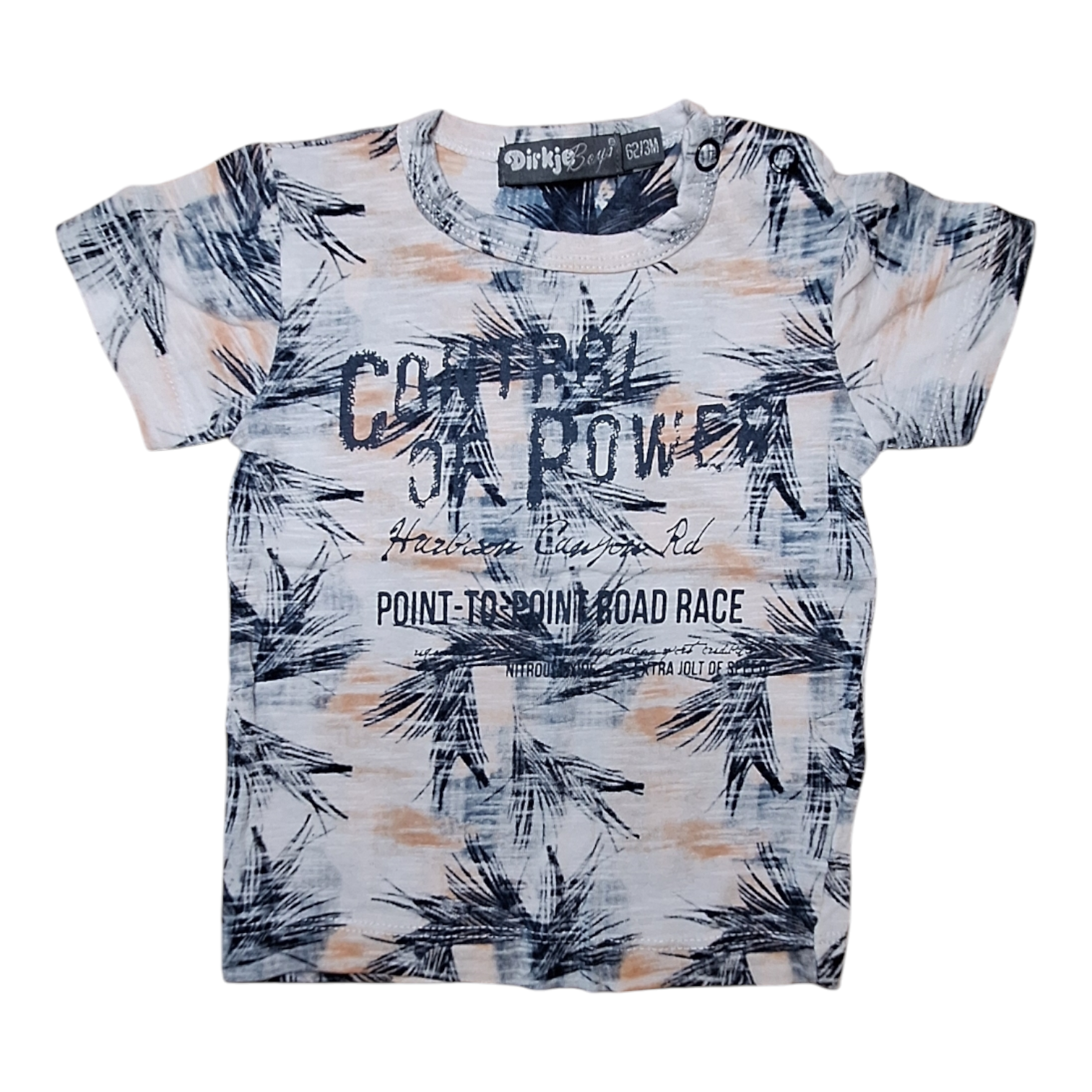 T-shirt CONTROLE VAN DE MACHT - 62CM