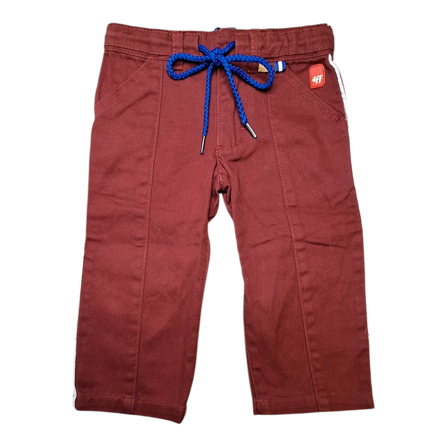 Jeans chinos with white side band - 62/68CM