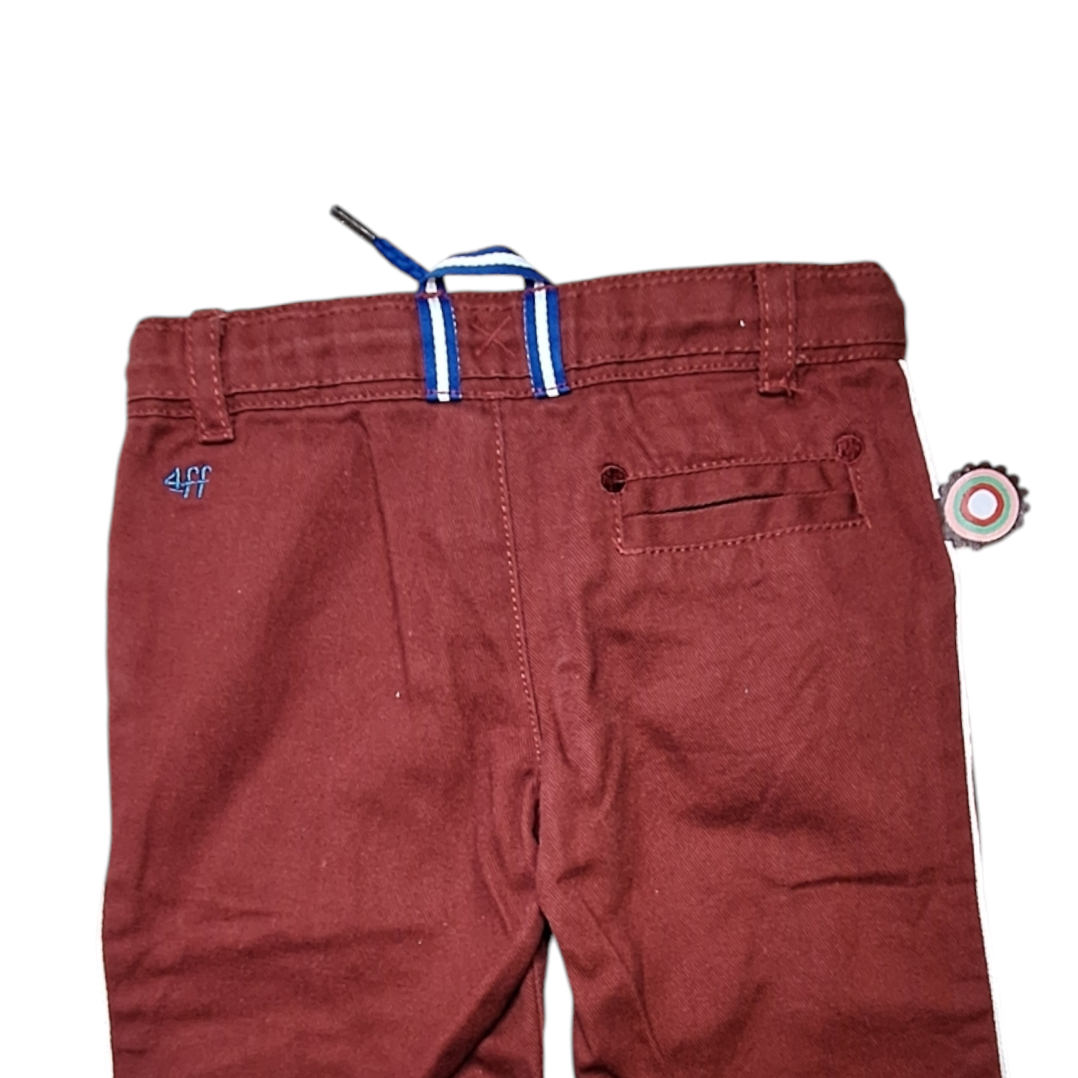 Jeans chinos with white side band - 62/68CM