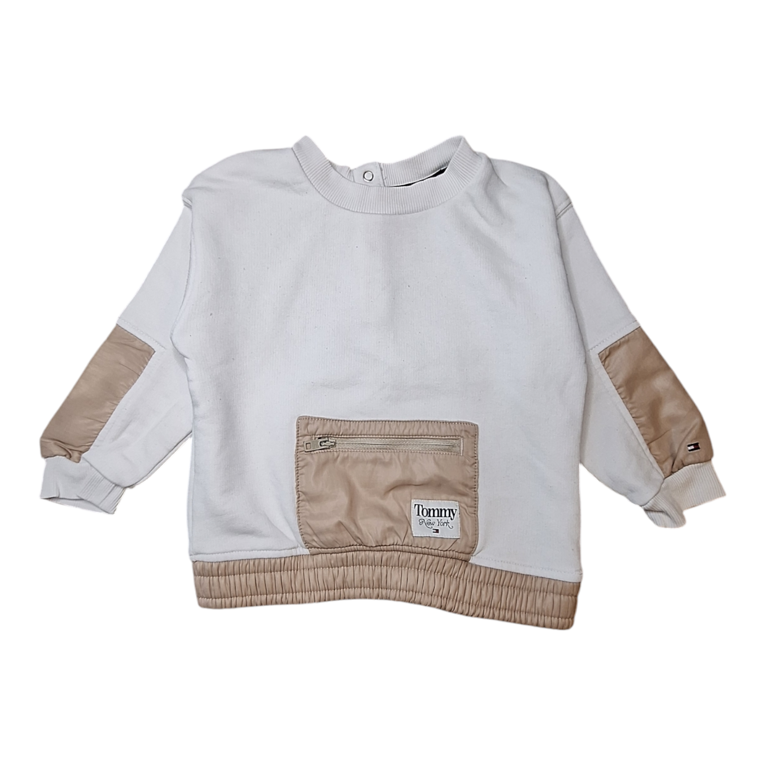 Sweater with texture details and pocket - 86CM