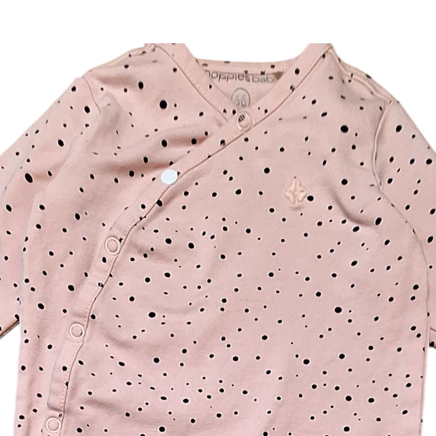 Pois onesie set & muts - 56CM