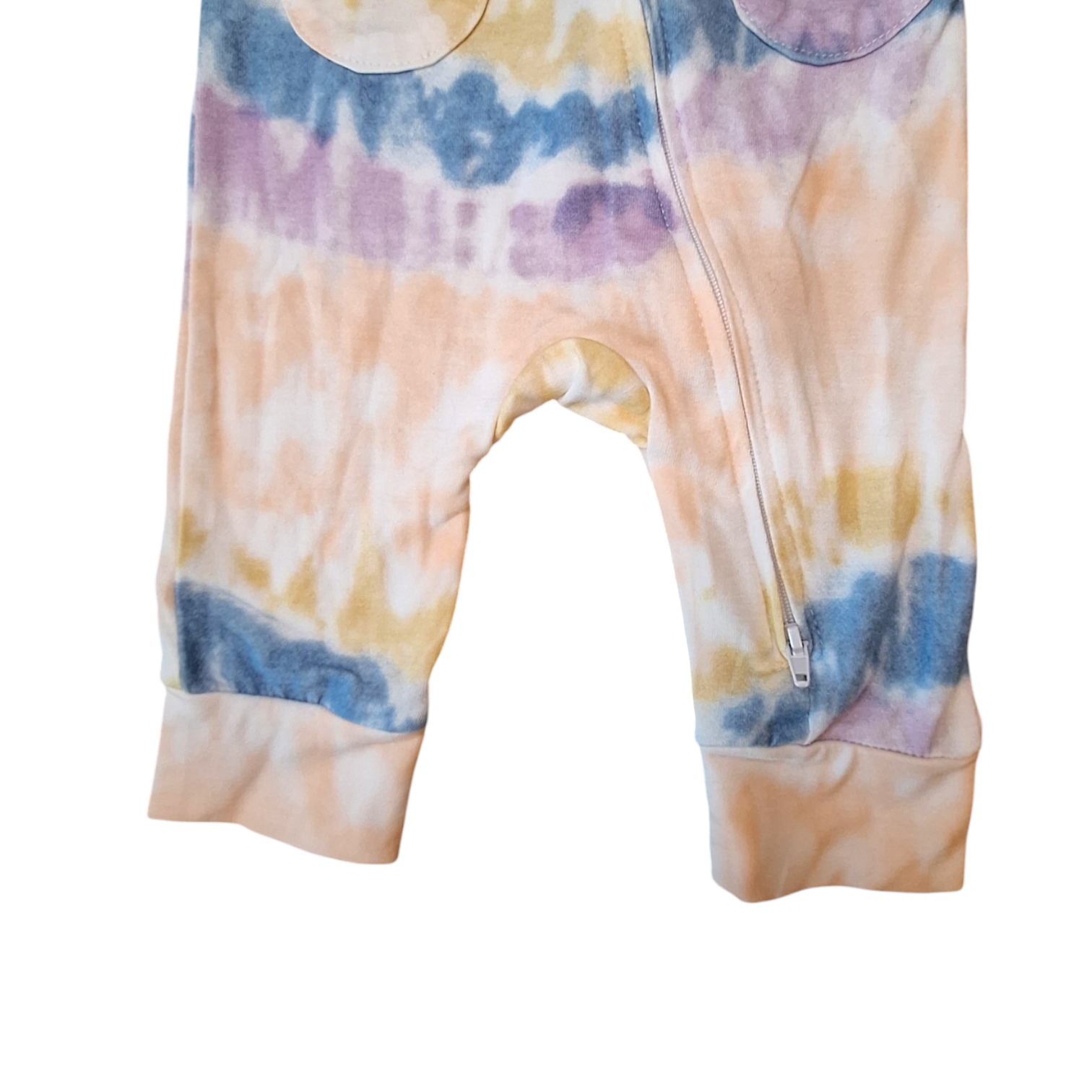 Onesie pyjama with ruffles - 3/6M