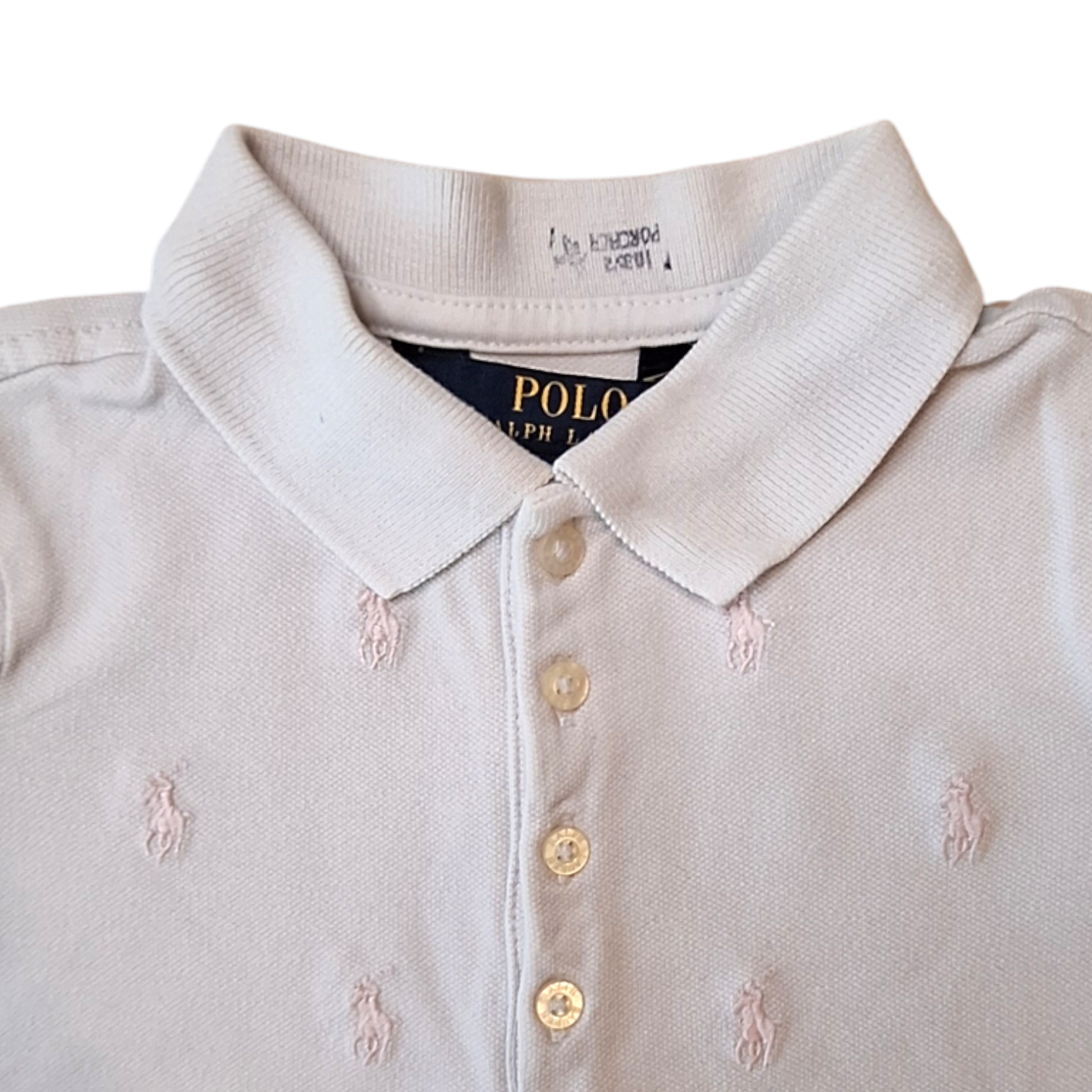 Polo alle roze logo&