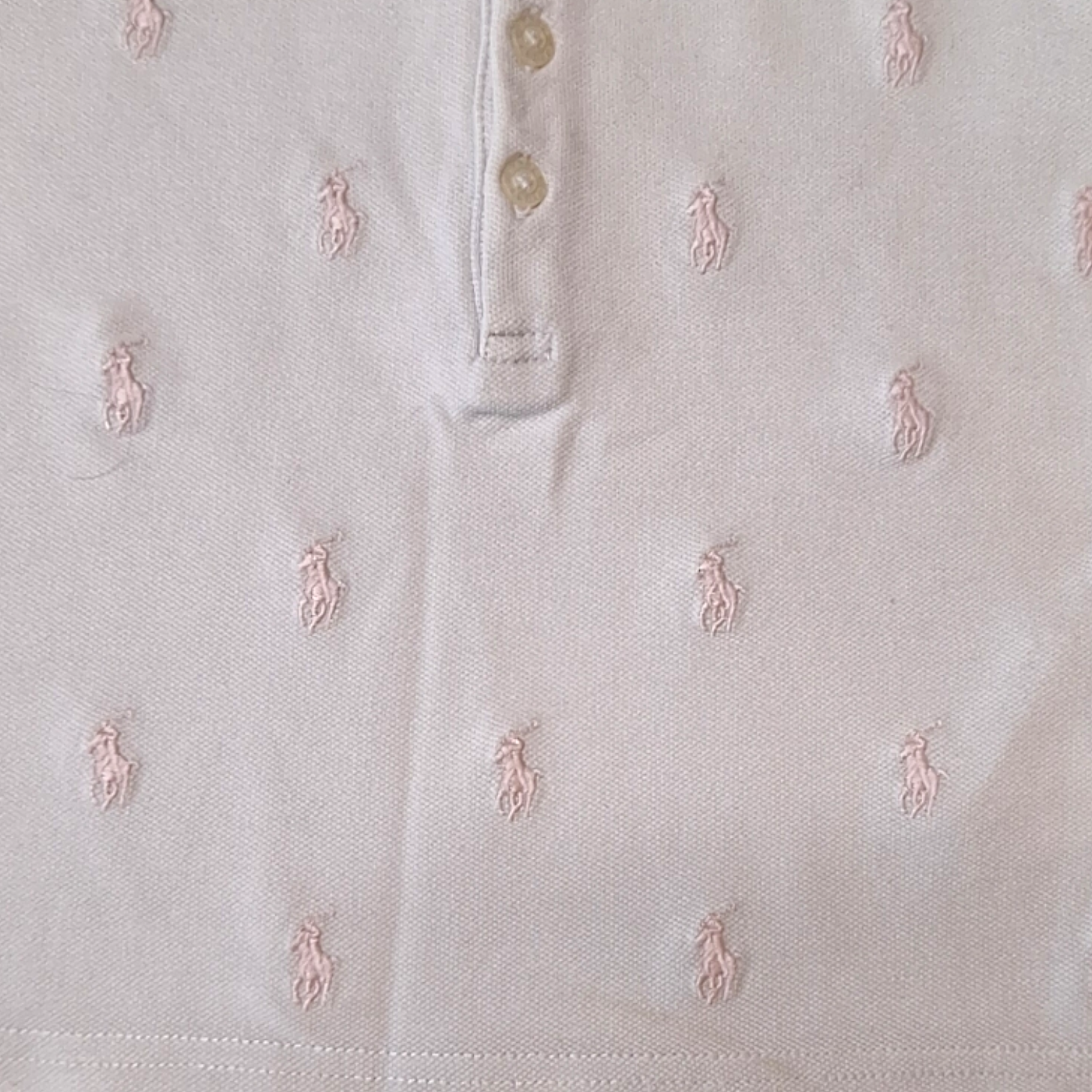 Polo alle roze logo&