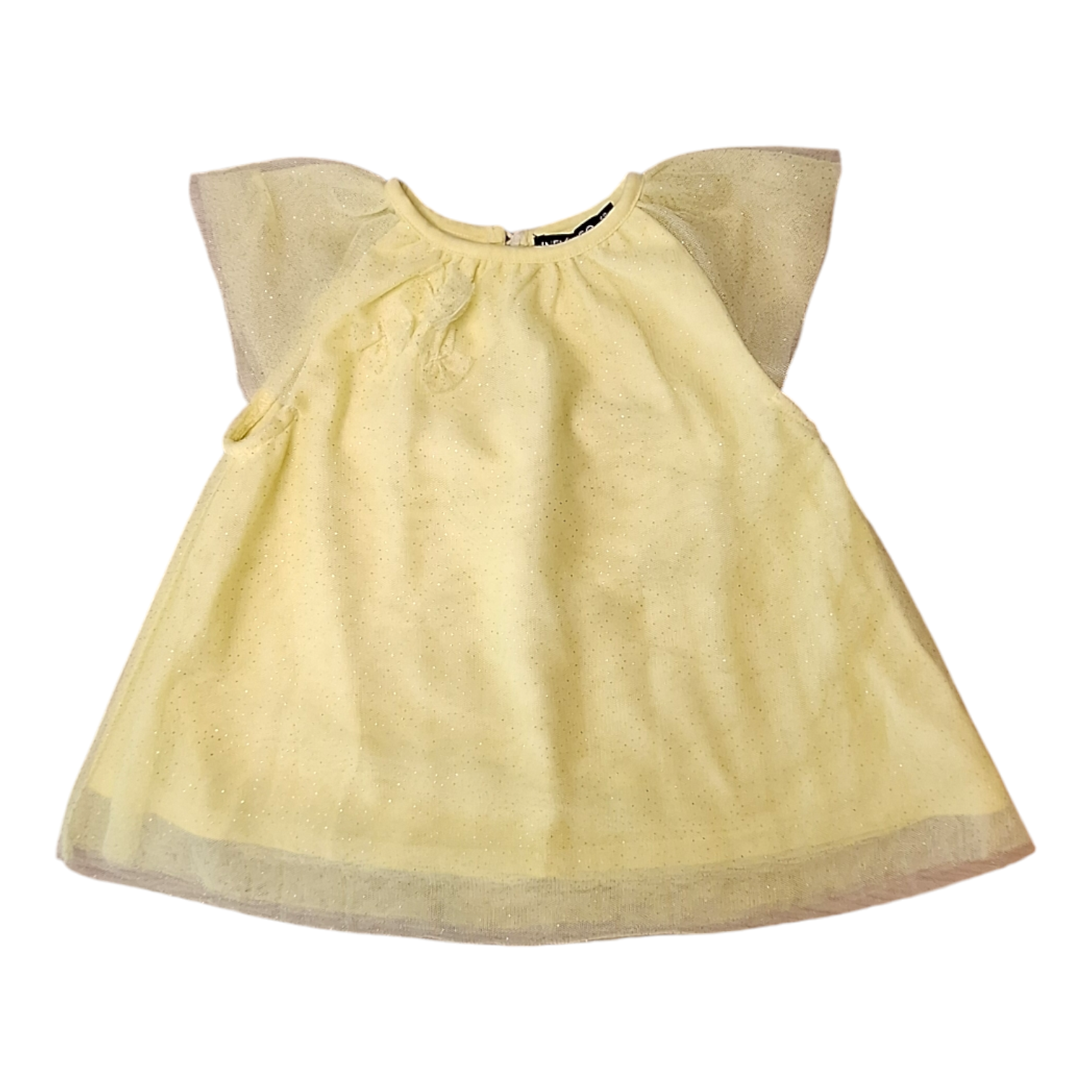 Jurk in tule met glitters - 68CM