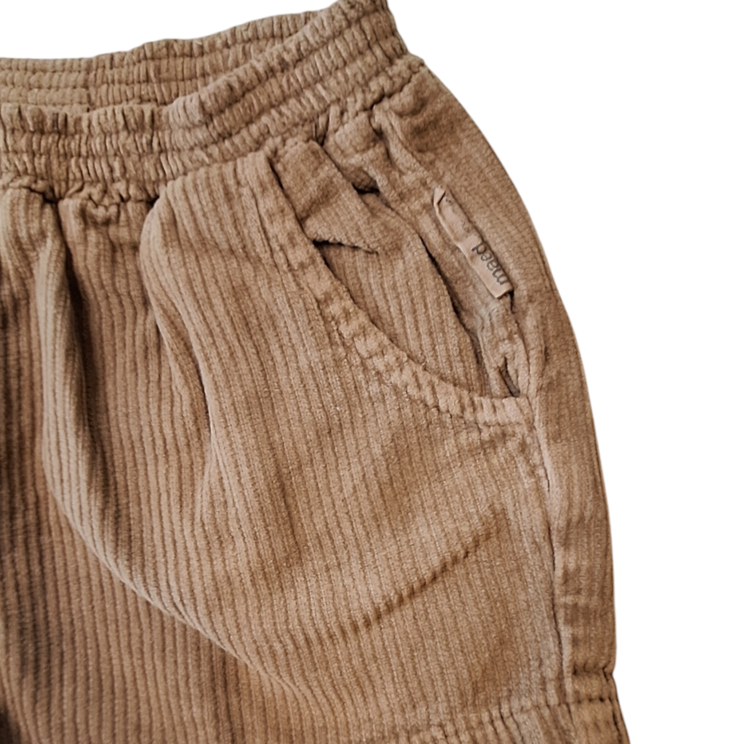 Geribbelde fluwelen shorts - 2Y