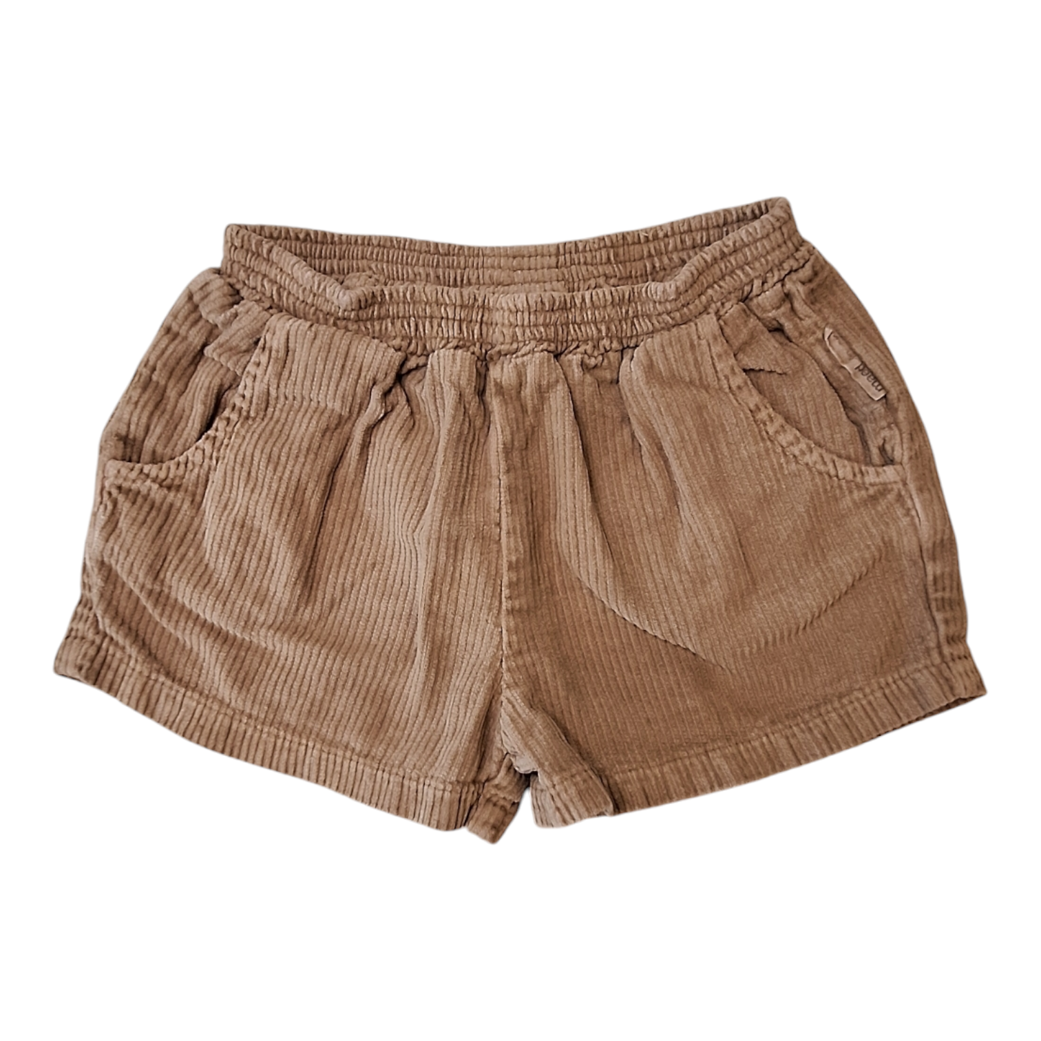 Geribbelde fluwelen shorts - 2Y