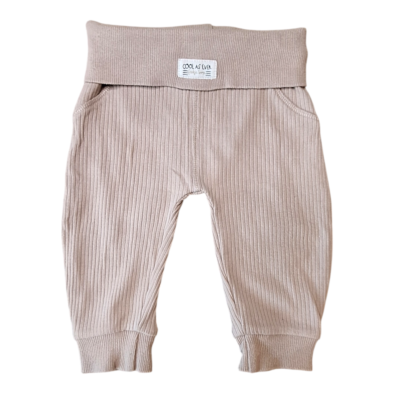 Geribbelde broek COOL AS EVER - 68CM