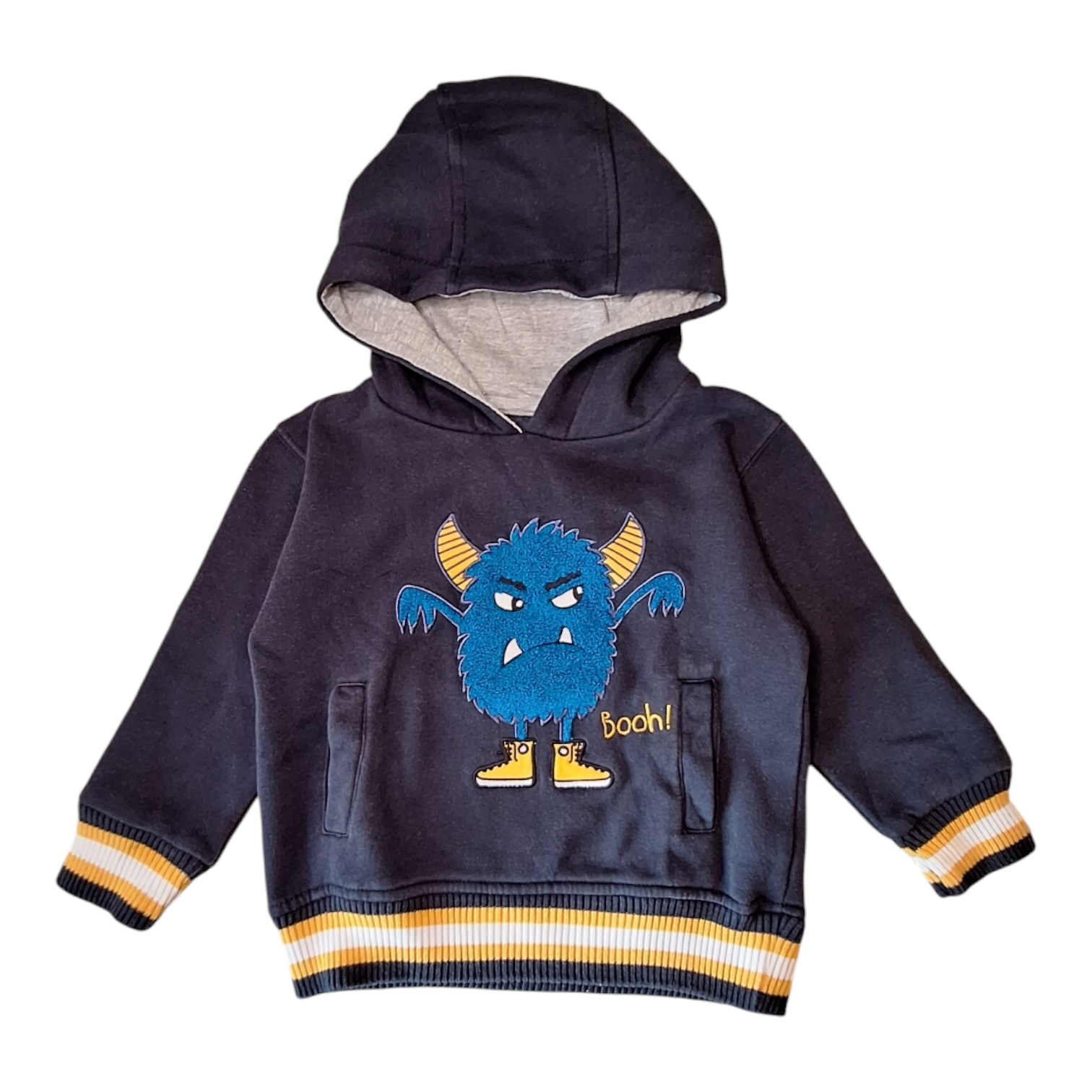 Hoodie sweater with monster - 92/98CM
