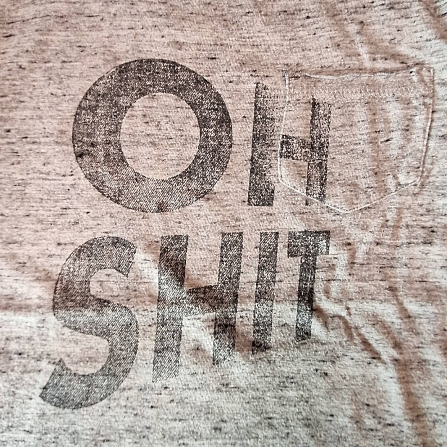 Shirt met lange mouwen OH SHIT - 4/5Y