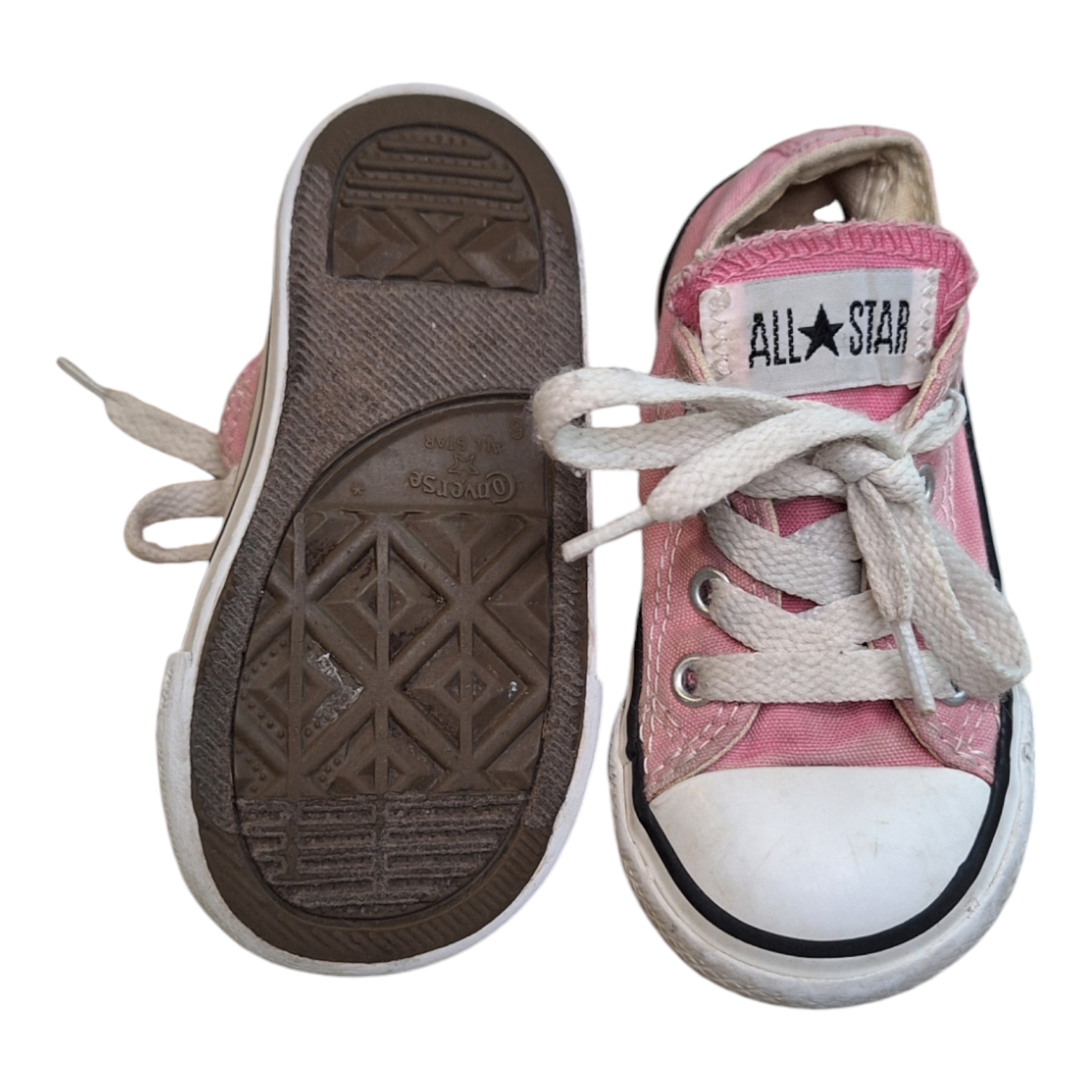 Converse Lace up Flat Pink - 22