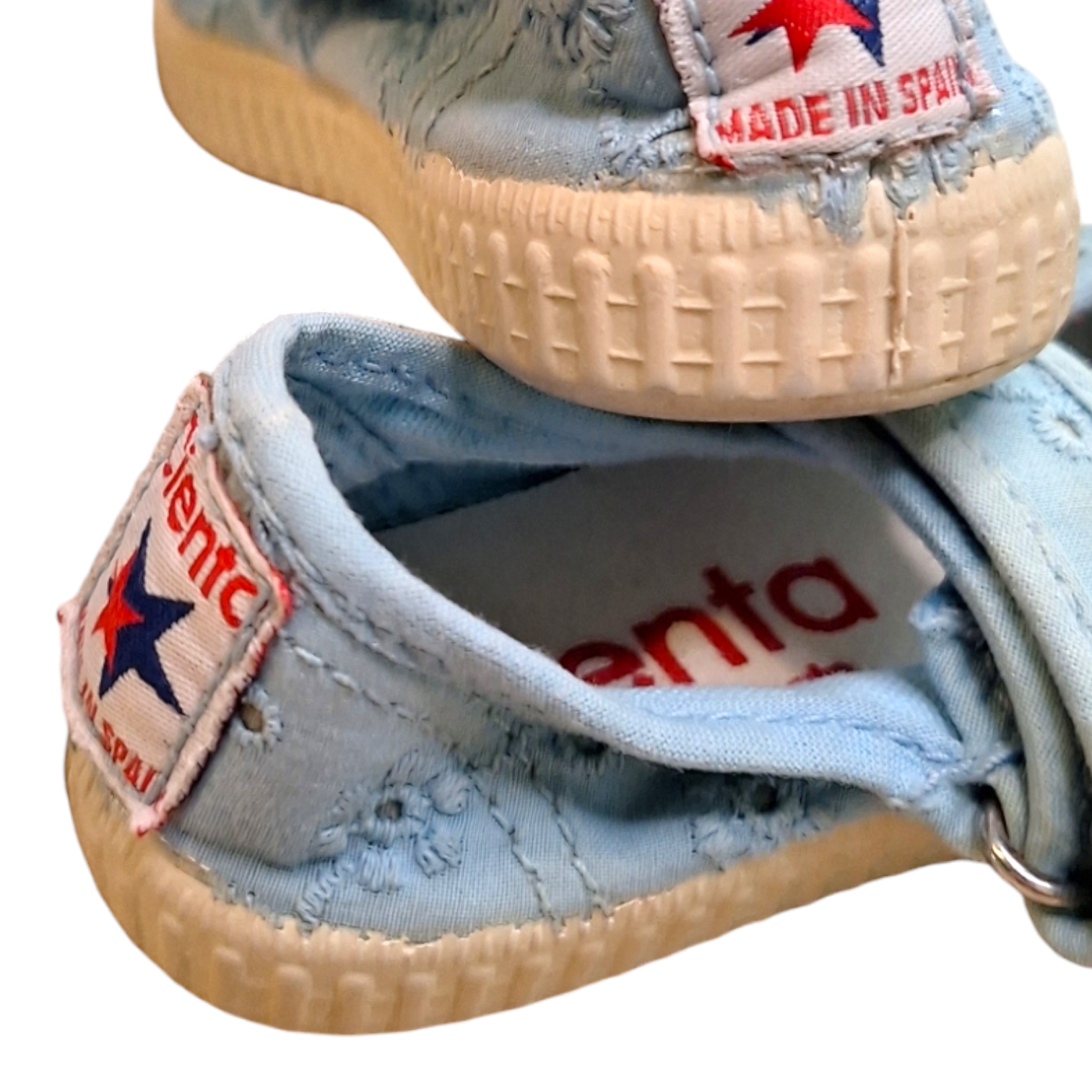 Cienta macramé veter sneaker - 22