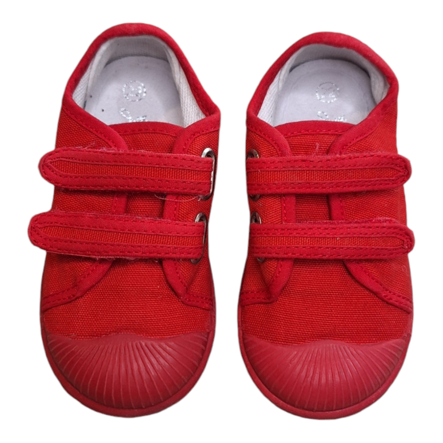 Bandjes stoffen sneakers - 22