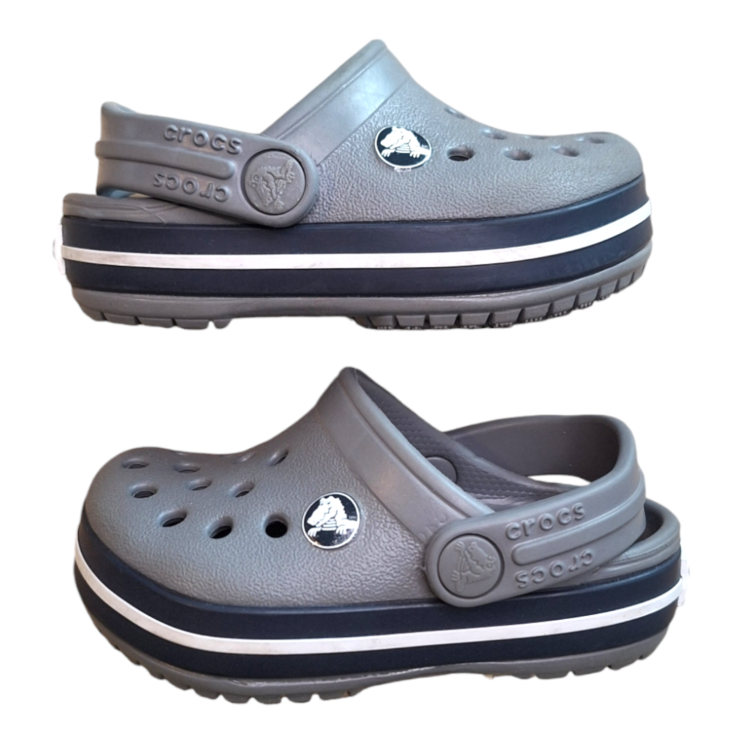 Crocs Crocband Clog grijs - 19/20