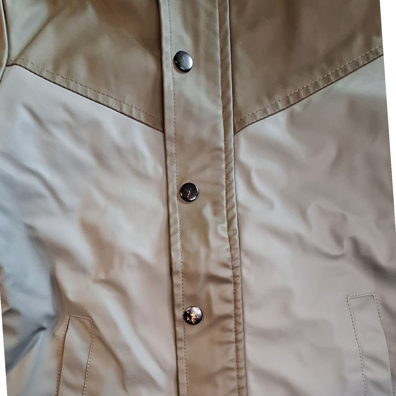Regenjas met bont -110/116CM
