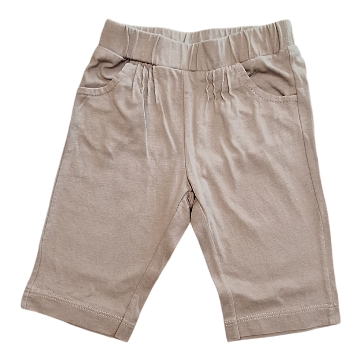 Set shirt & broek taupe ruches - 3M