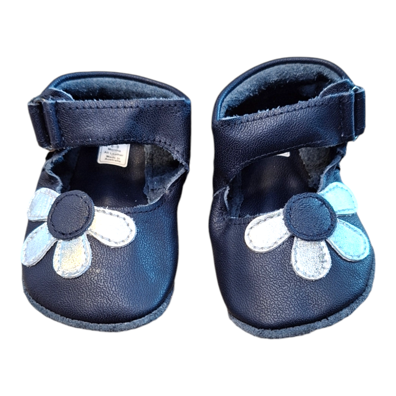 Mary Jane Sleepers Flower - 6/9M