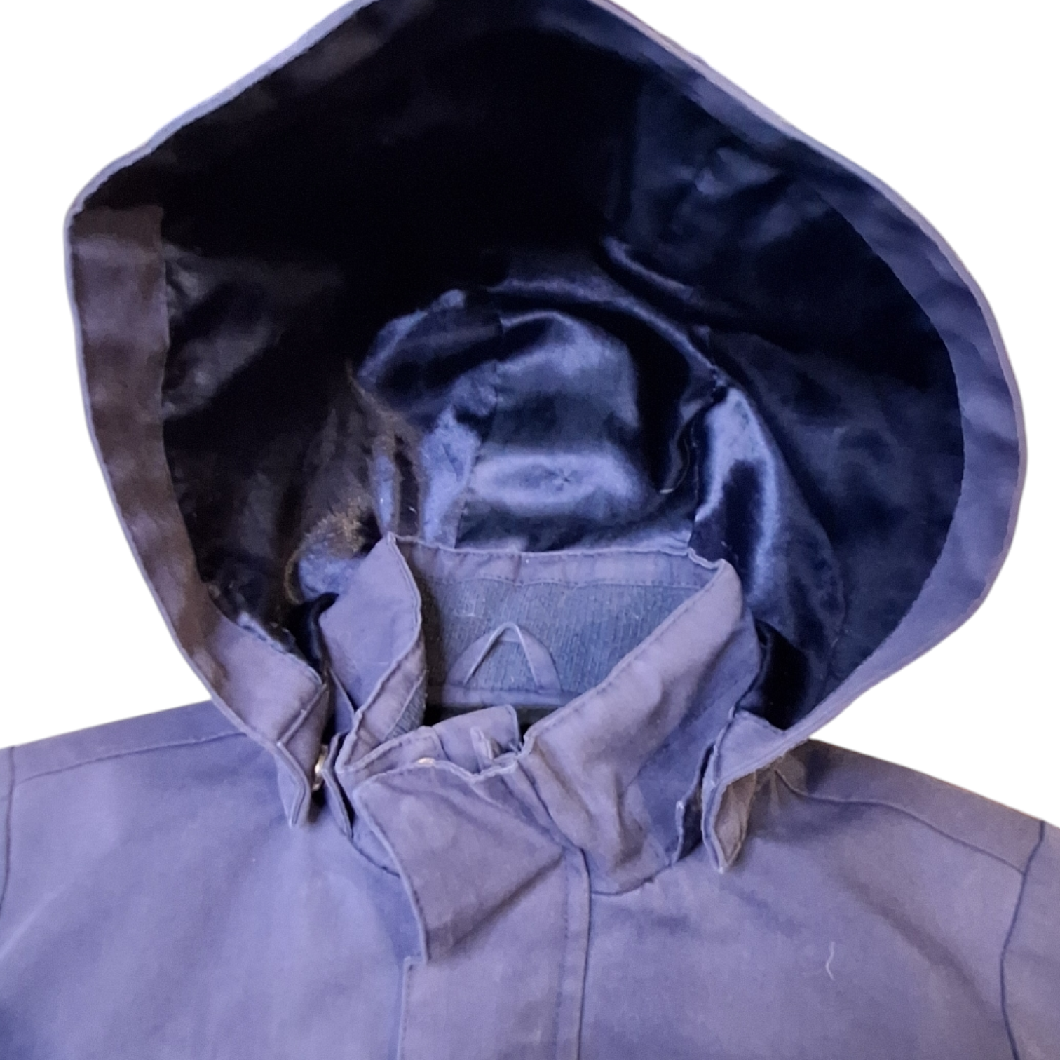 Gerecycled jack met capuchon - 110CM