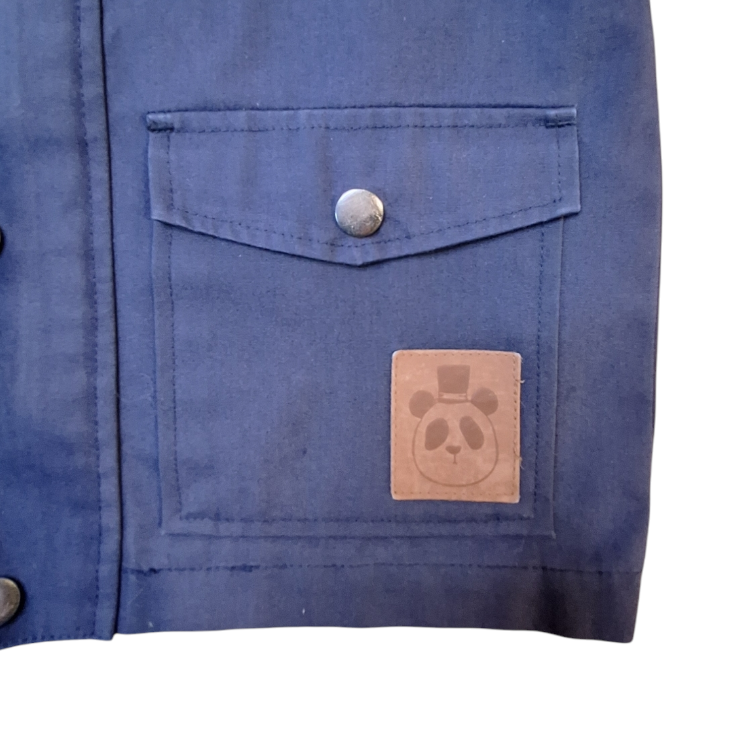 Gerecycled jack met capuchon - 110CM