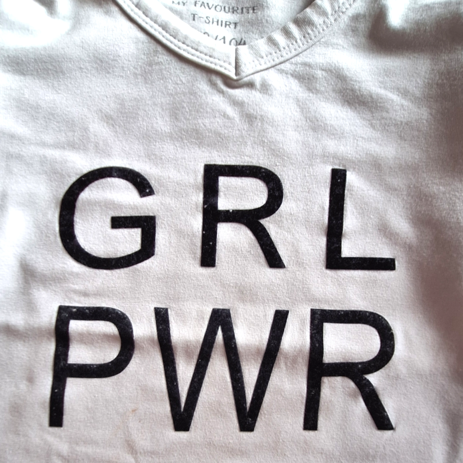 V-hals lange mouwen GRL PWR - 104CM