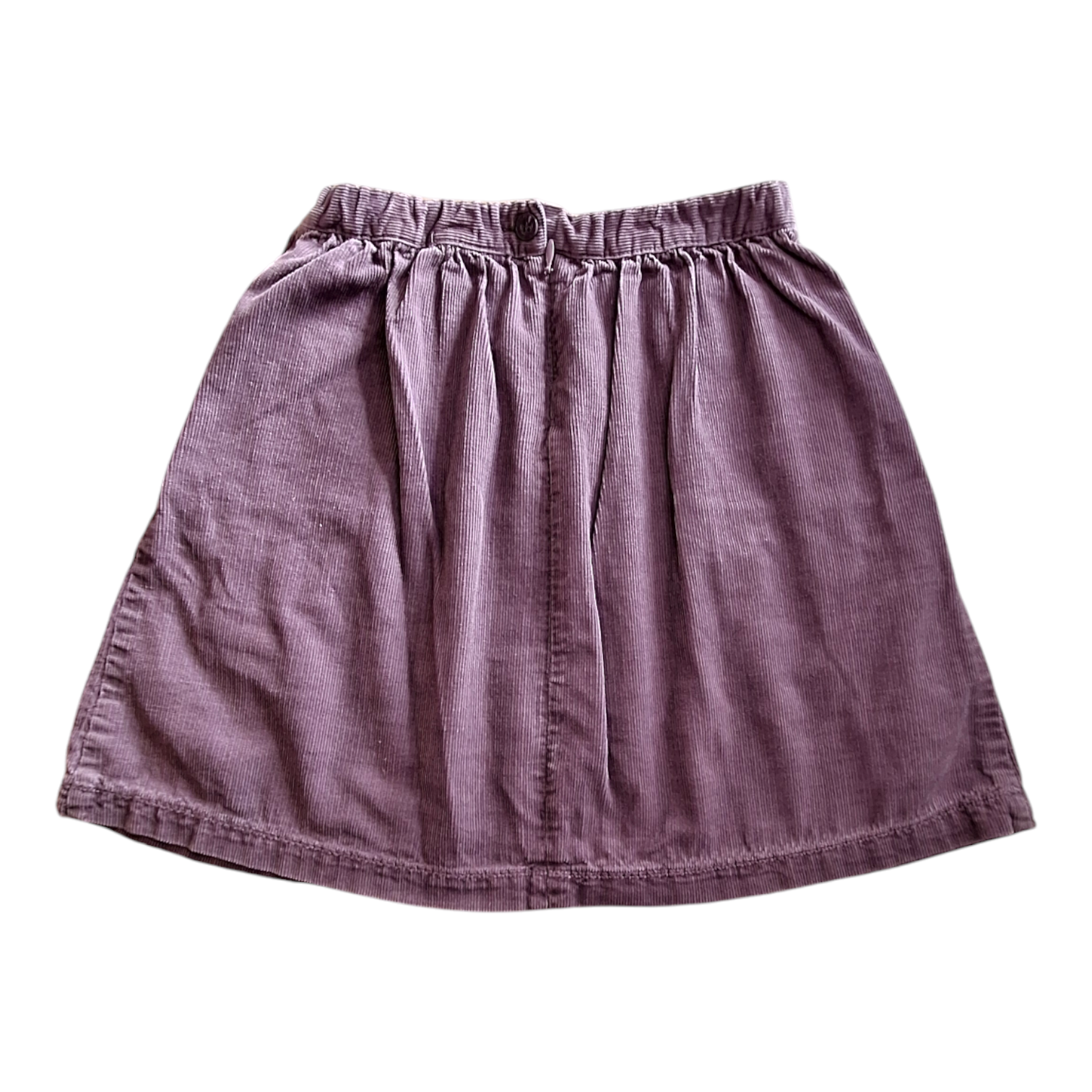 Geribbelde fluwelen rok - 102CM