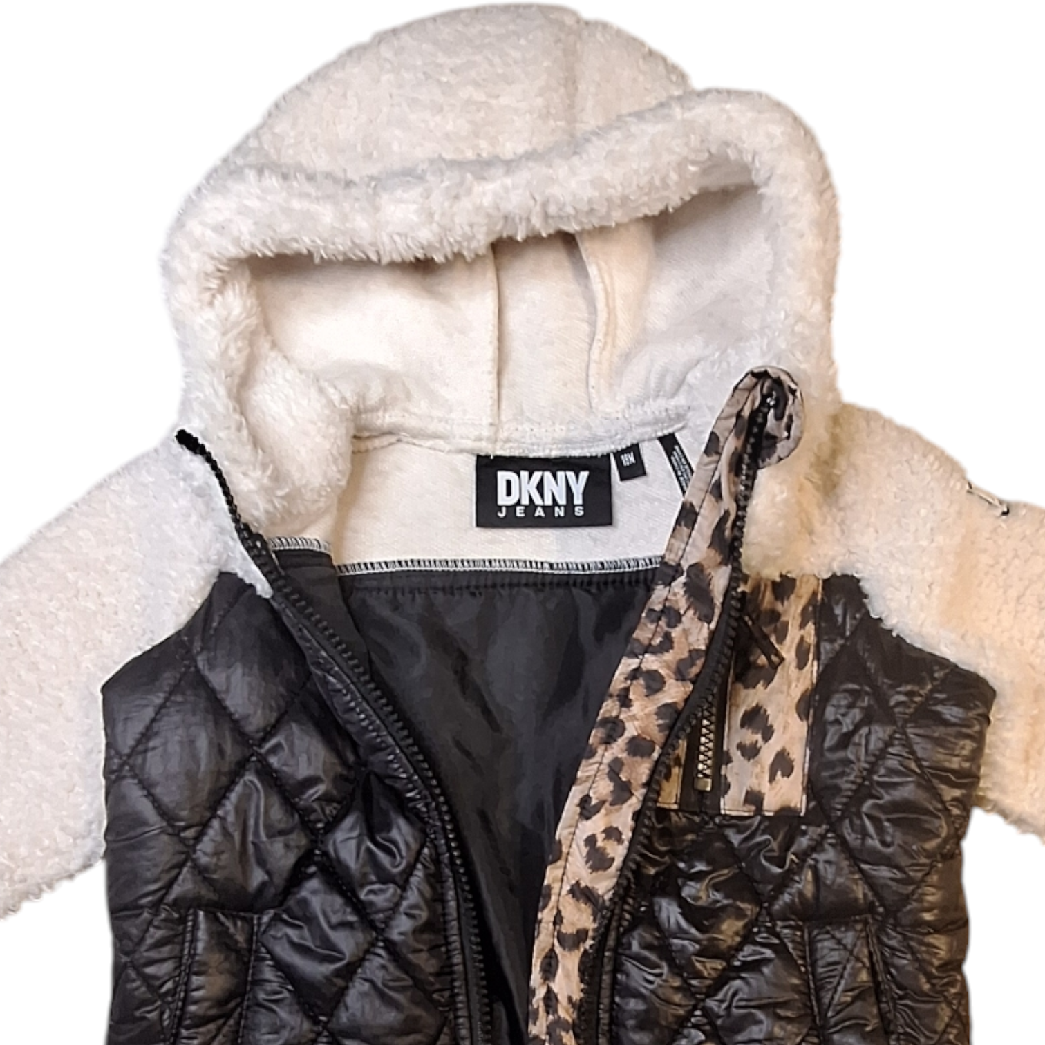 Sherpa gewatteerde jas luipaard - 18M