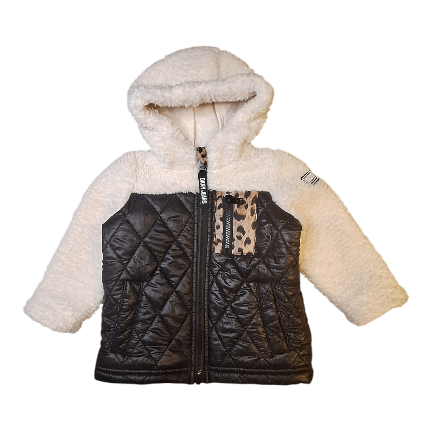 Sherpa gewatteerde jas luipaard - 18M