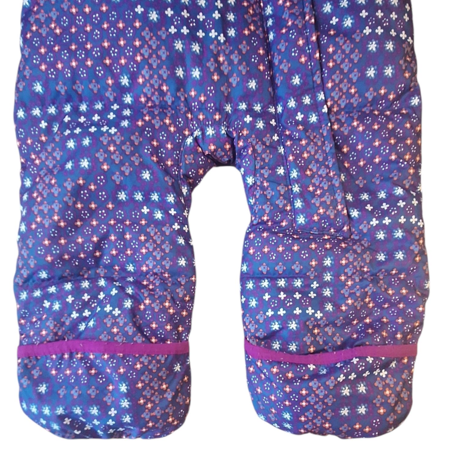 Puffer onesie with flowers - 12/18M