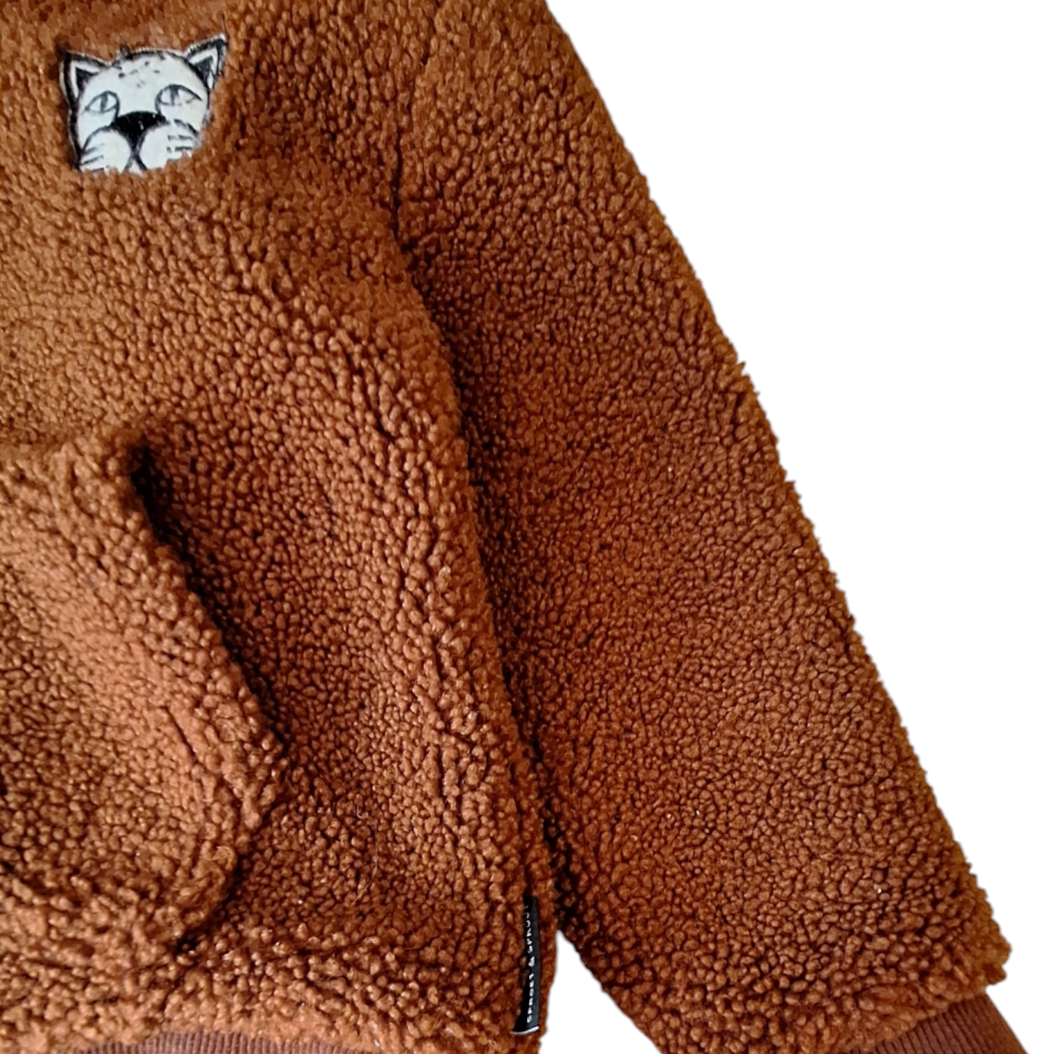 Sproet & Sprout Sherpa Bomber Jacket (18/24M) - Tiger - Preloved