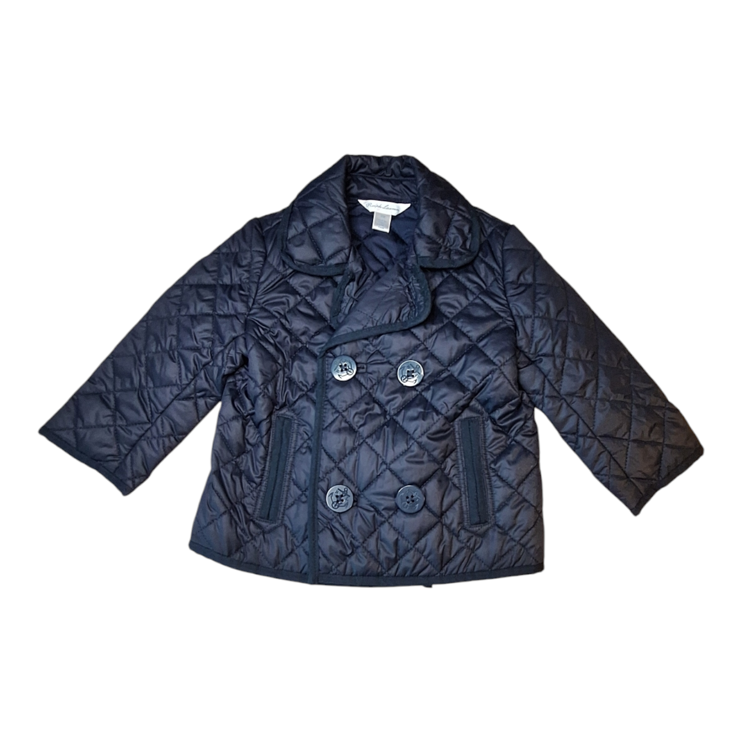 Quilted blazer jacket double breasted - 18M